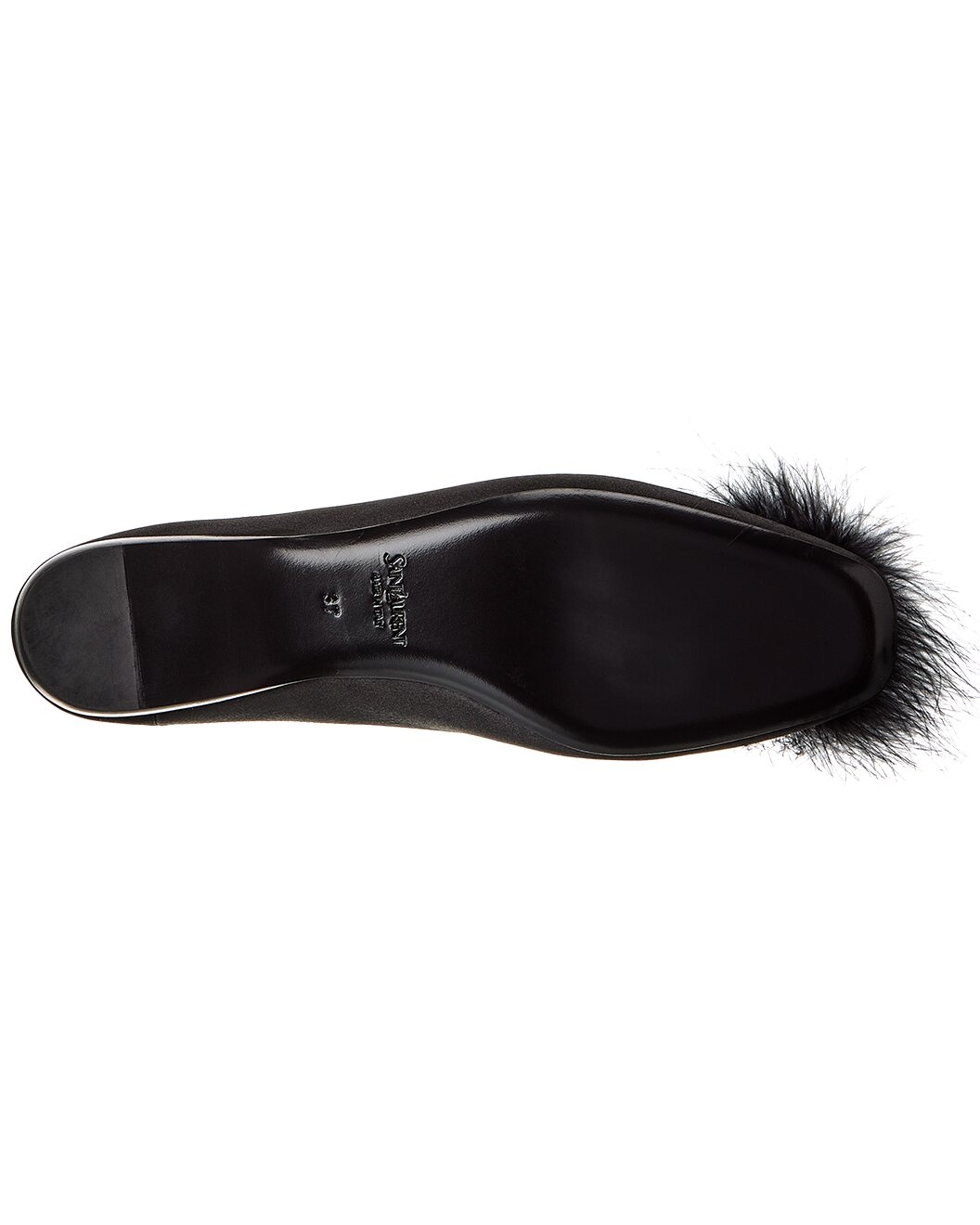 Saint Laurent Lido Satin Flat - 4