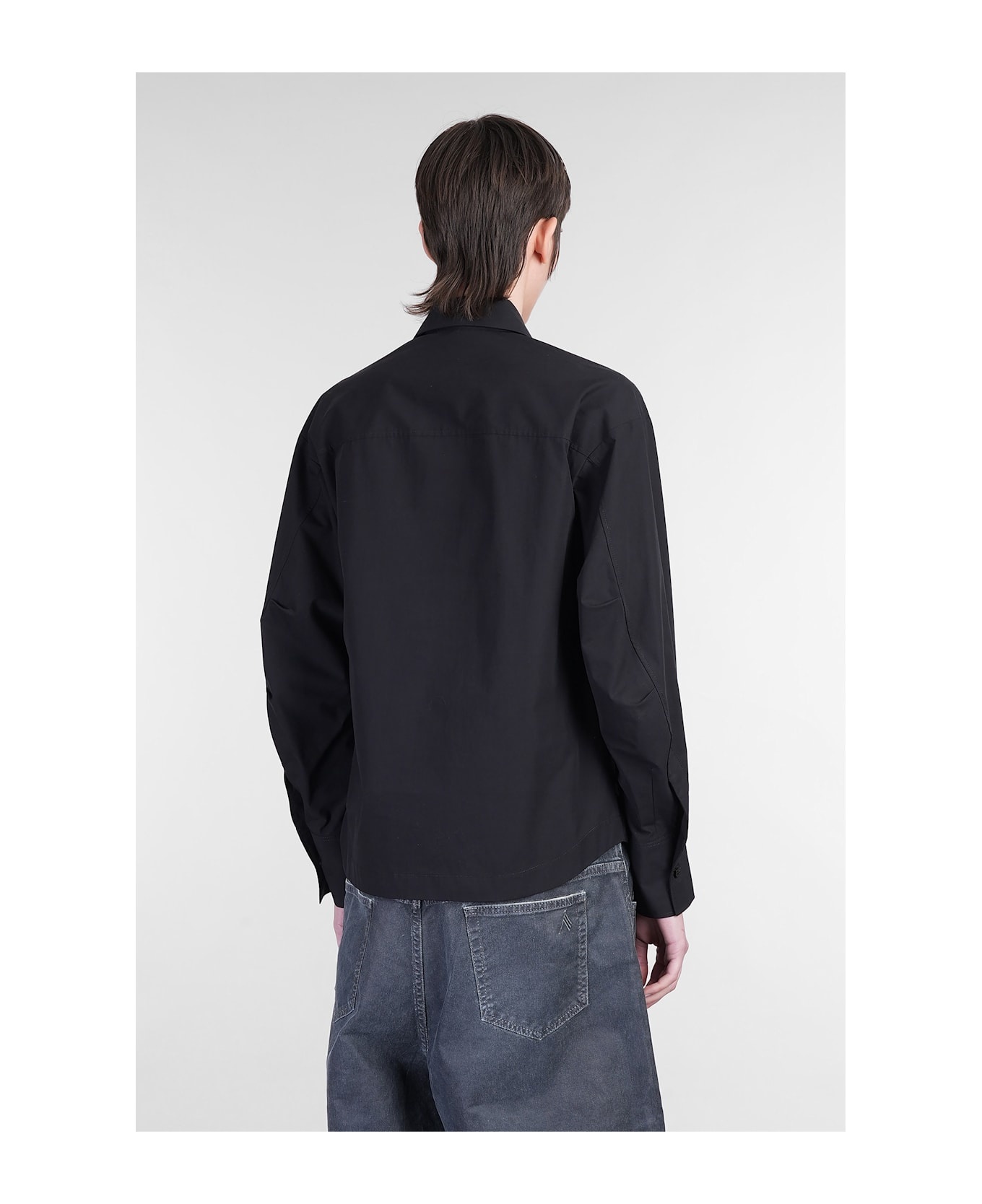 Shirt In Black Cotton - 3