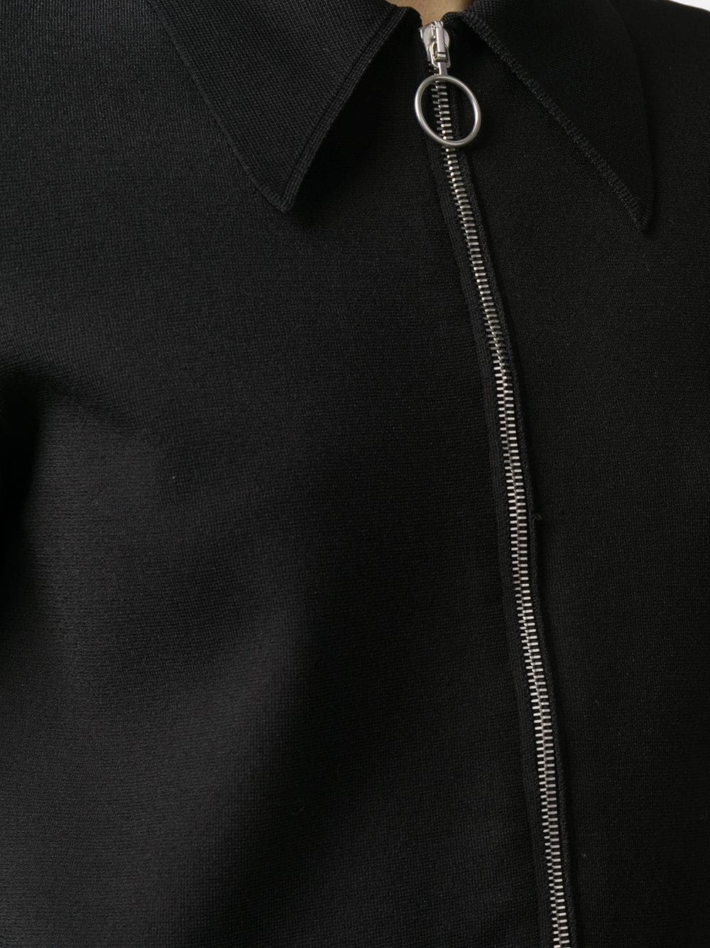 collared zipped jacket - 5