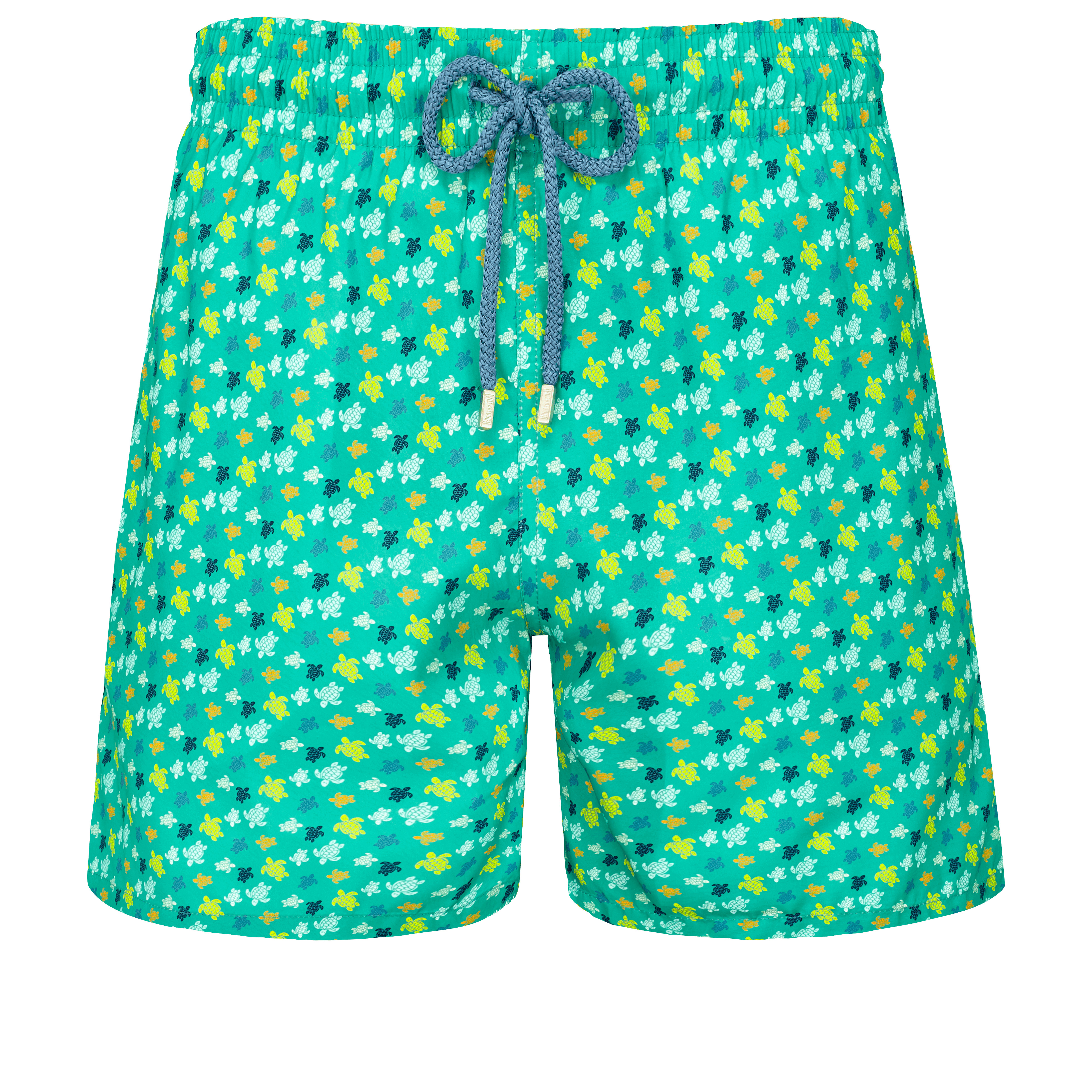 Men Swim Trunks Ultra-light and Packable Micro Ronde Des Tortues Rainbow - 1