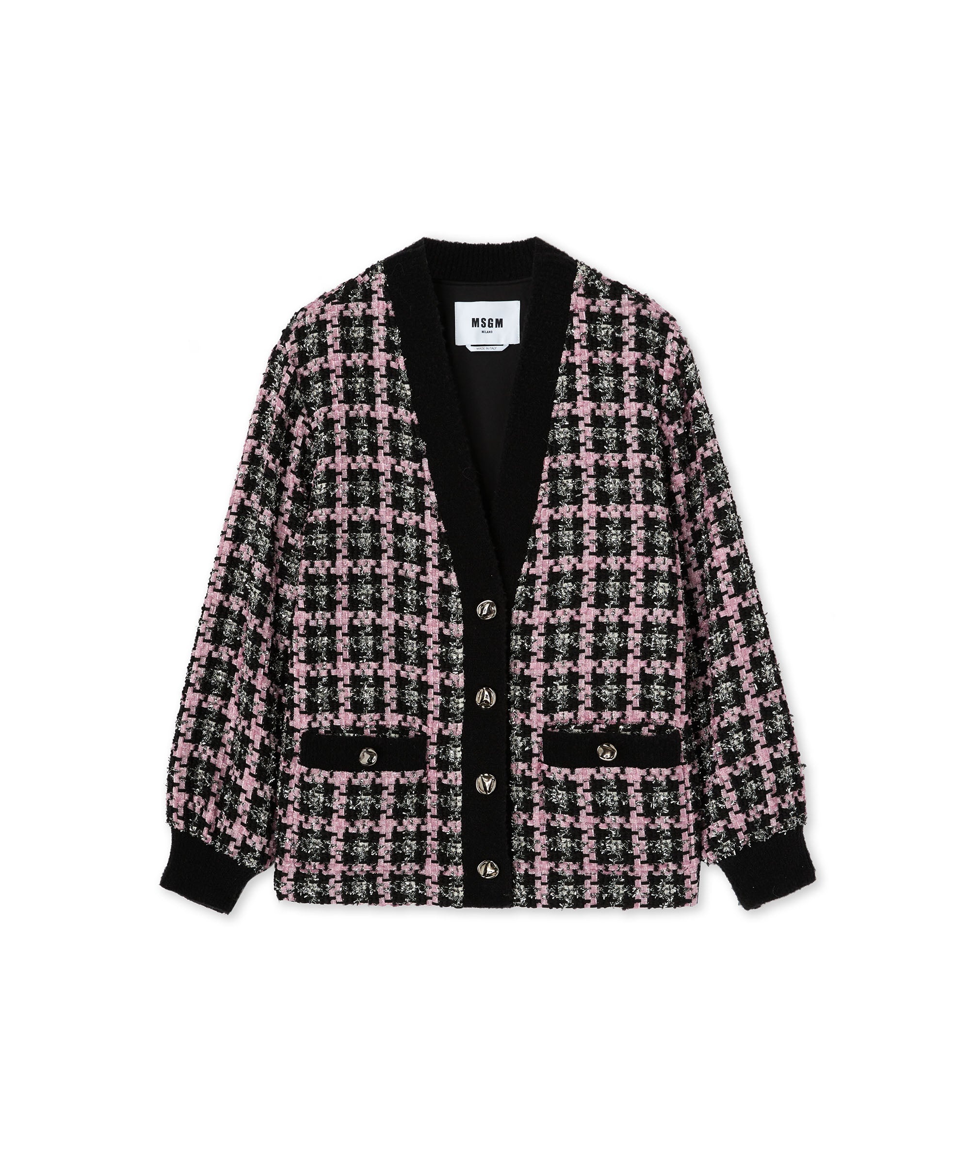 Jacket with "Lurex Check Tweed" motif - 1