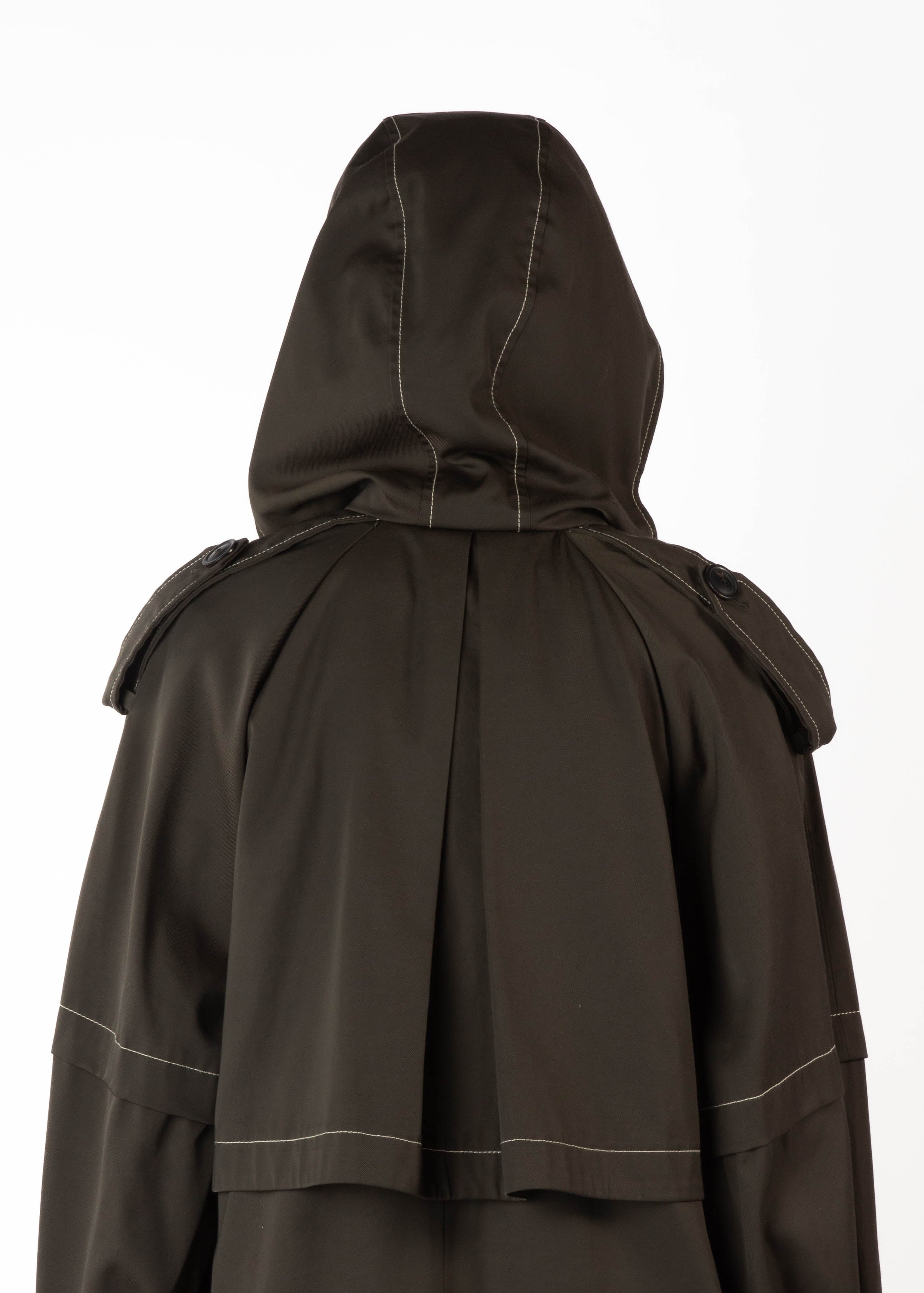 RAIN TRENCH COAT - 7