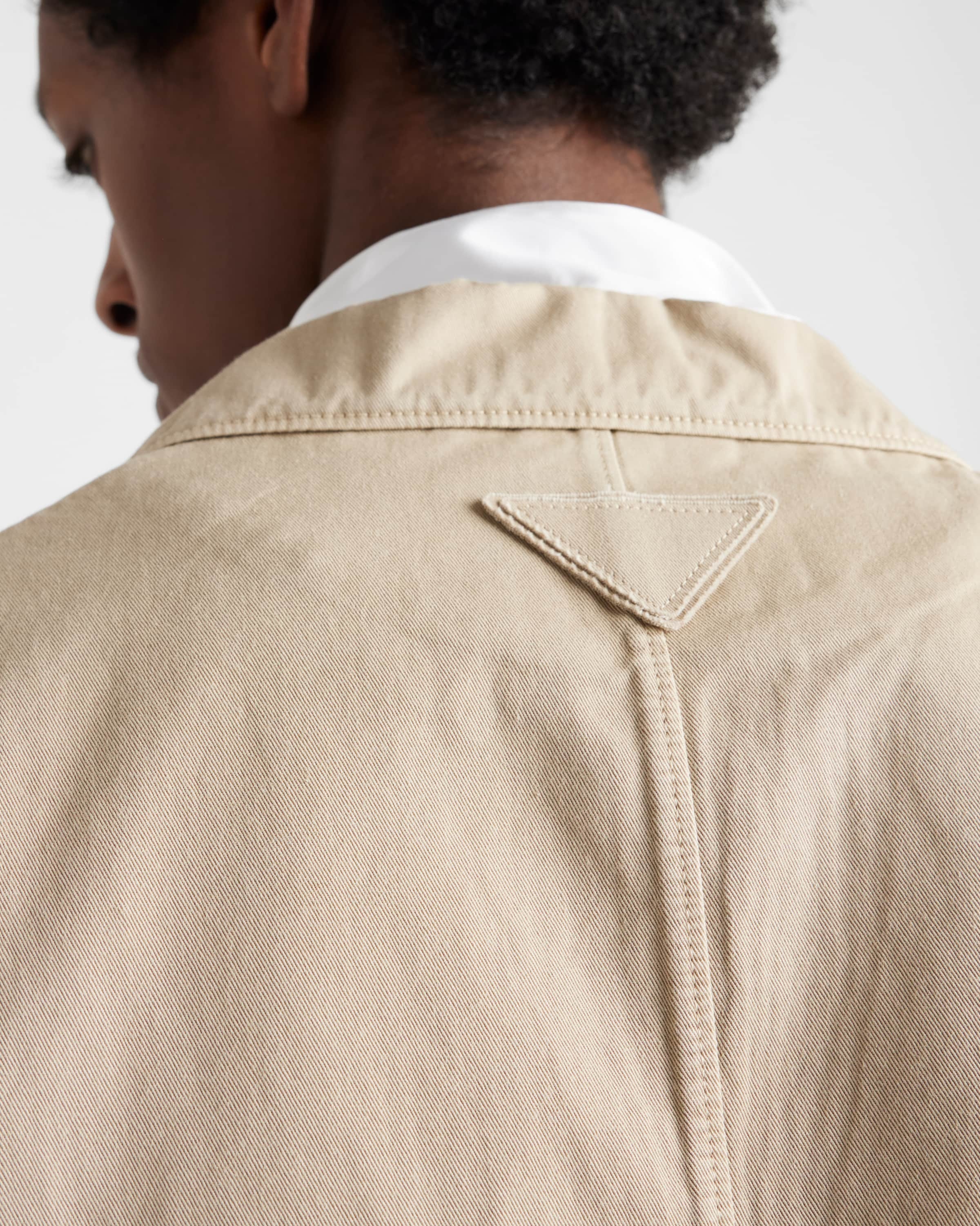 Single-breasted cotton jacket - 6