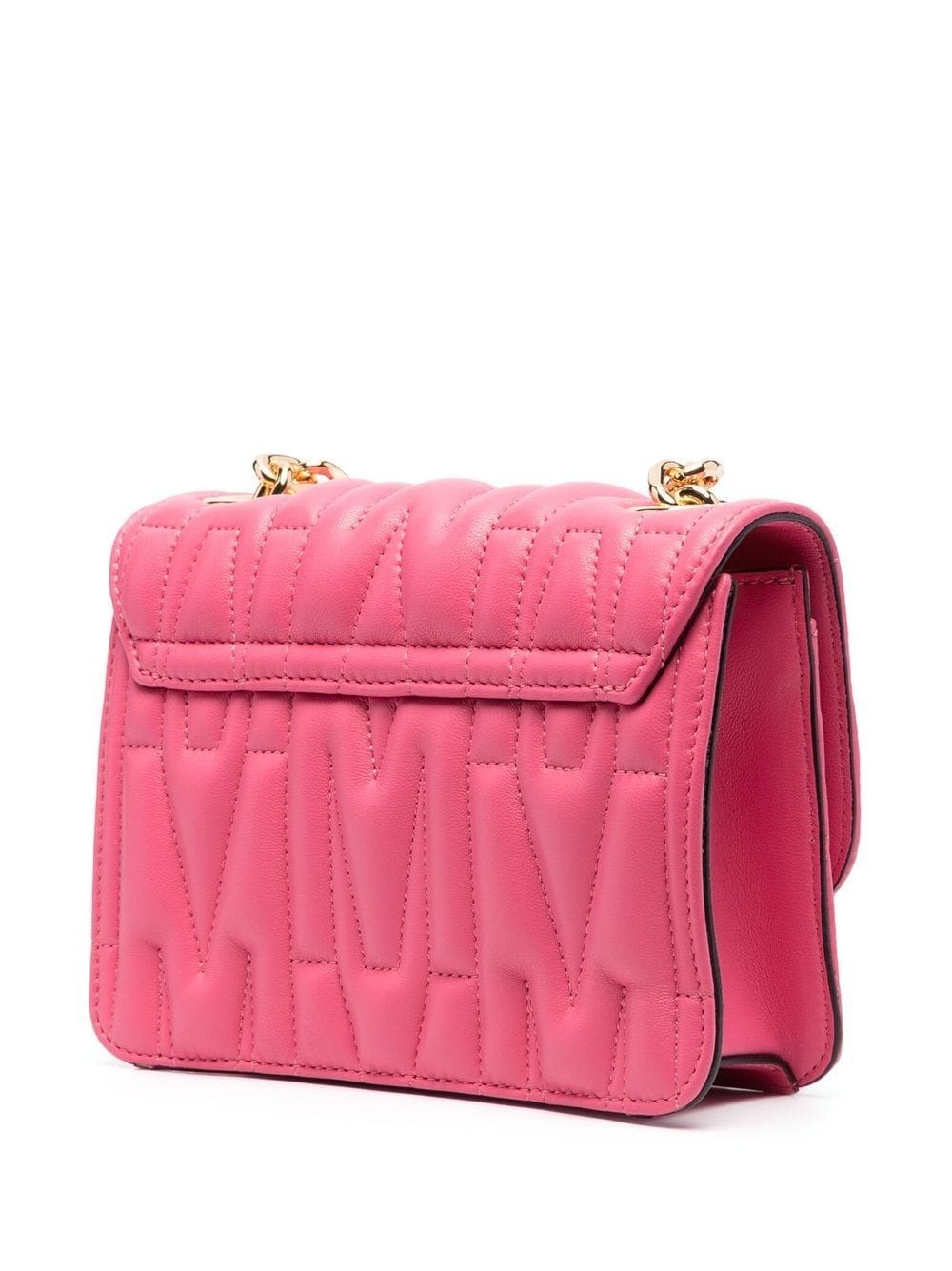 medium logo-quilted shoulder bag - 3