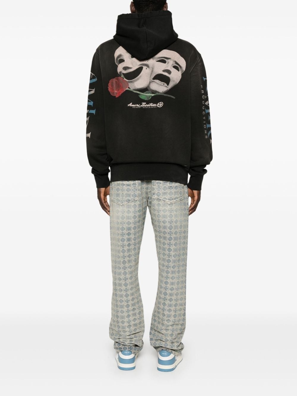 logo-print hoodie - 2