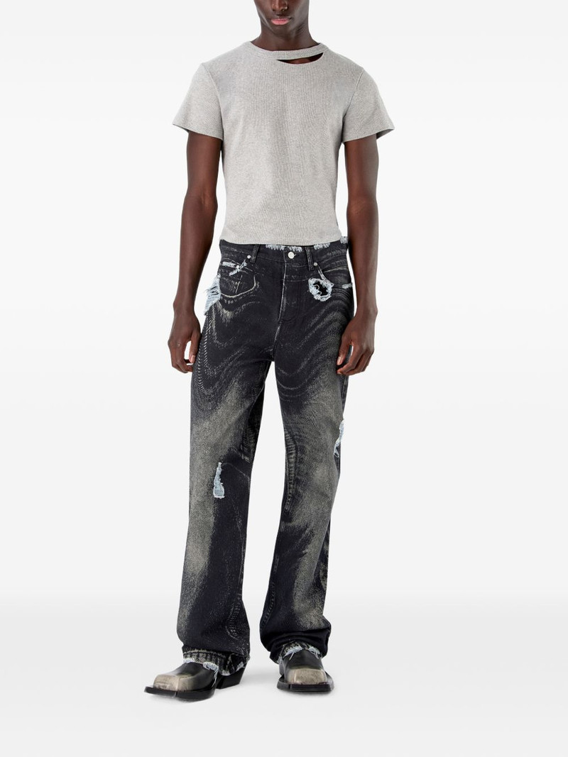 CAMPERLAB ripped denim jeans outlook