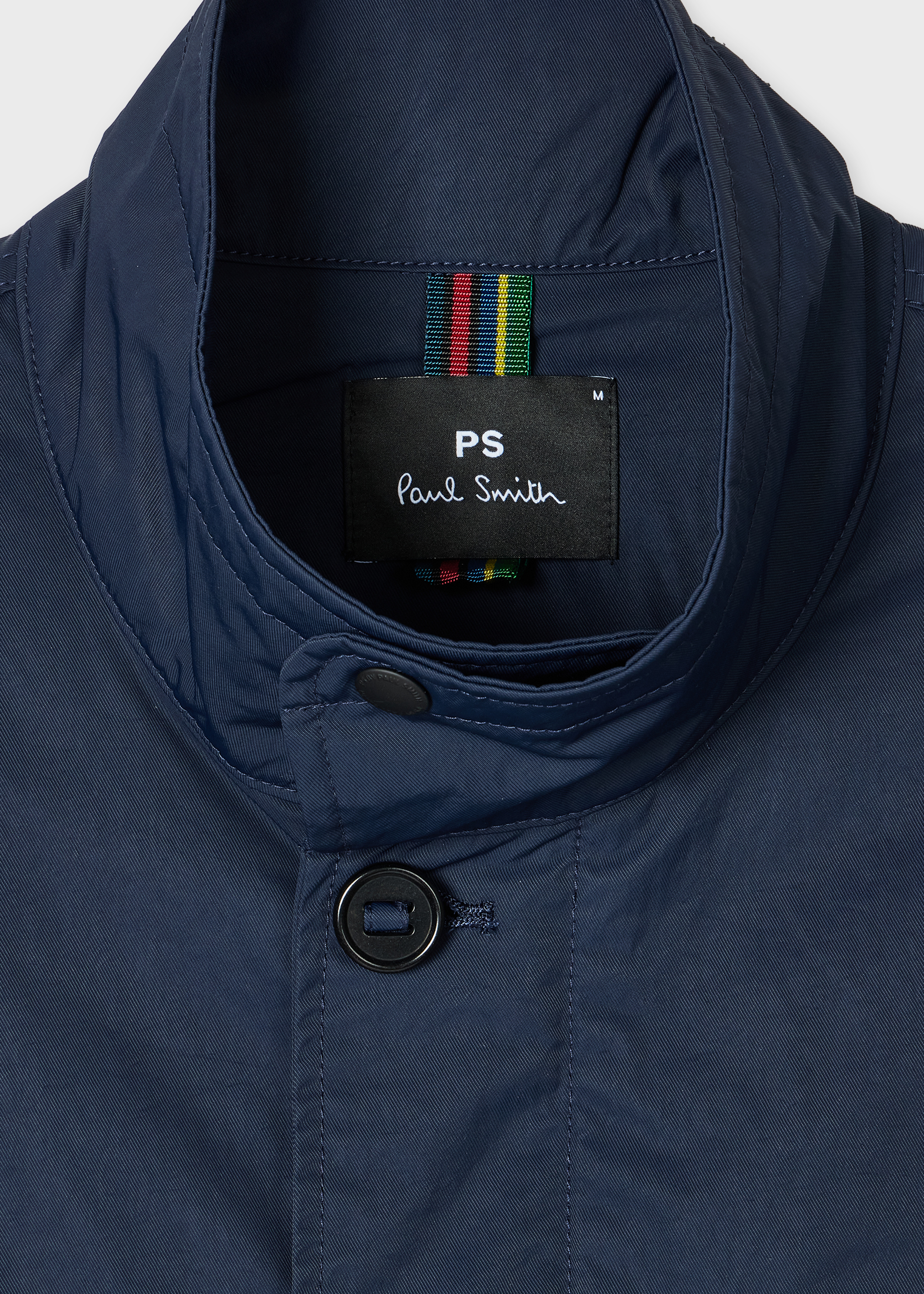 Navy Nylon Field Jacket - 3