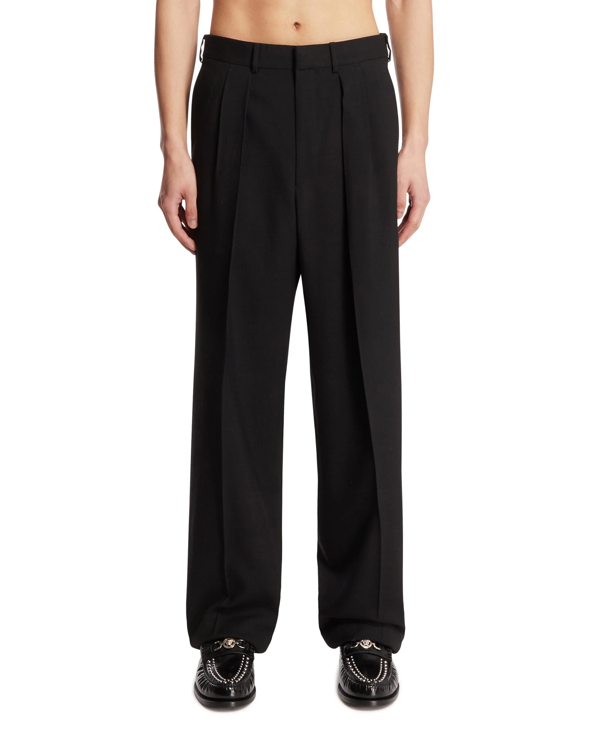 Black Tailored Trousers - 1