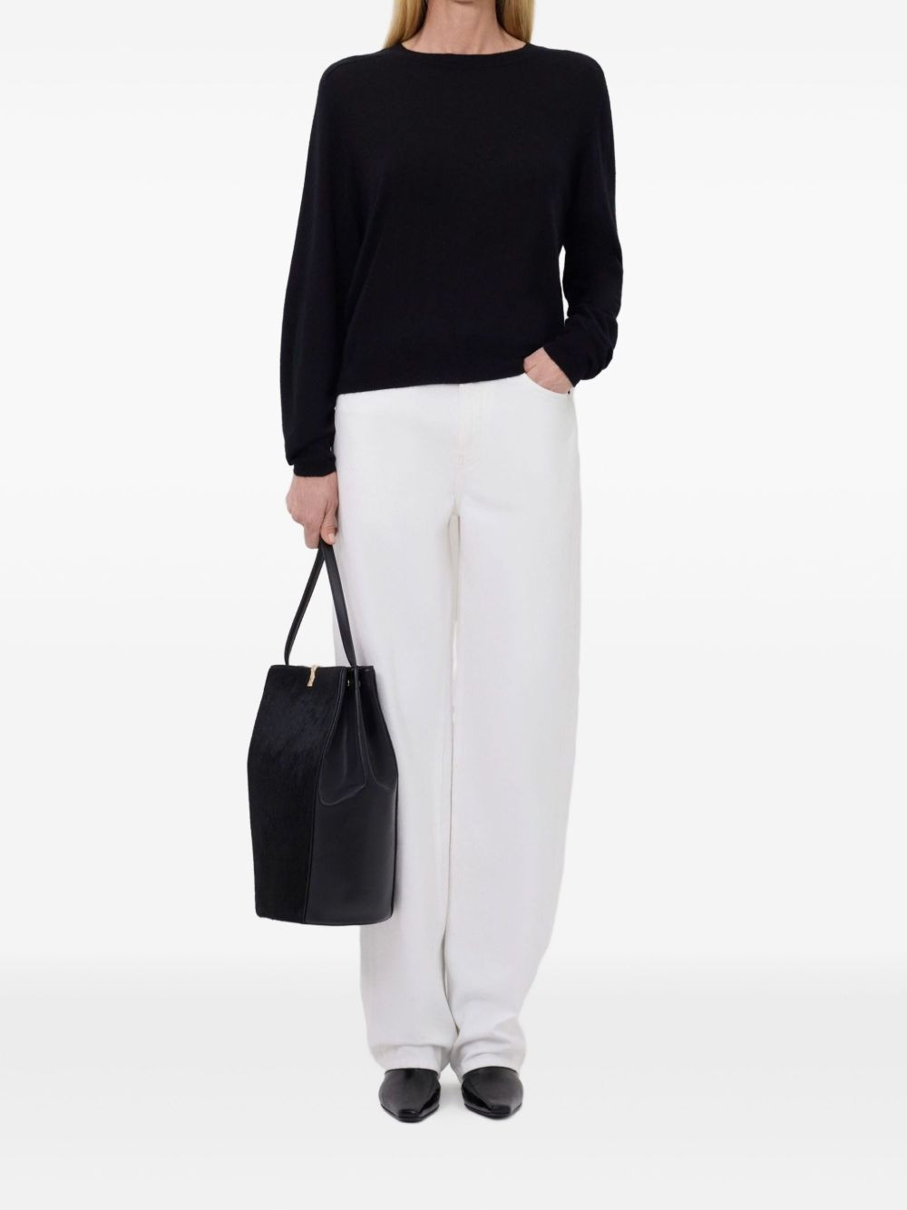 Angus drop-shoulder ribbed sweater - 2