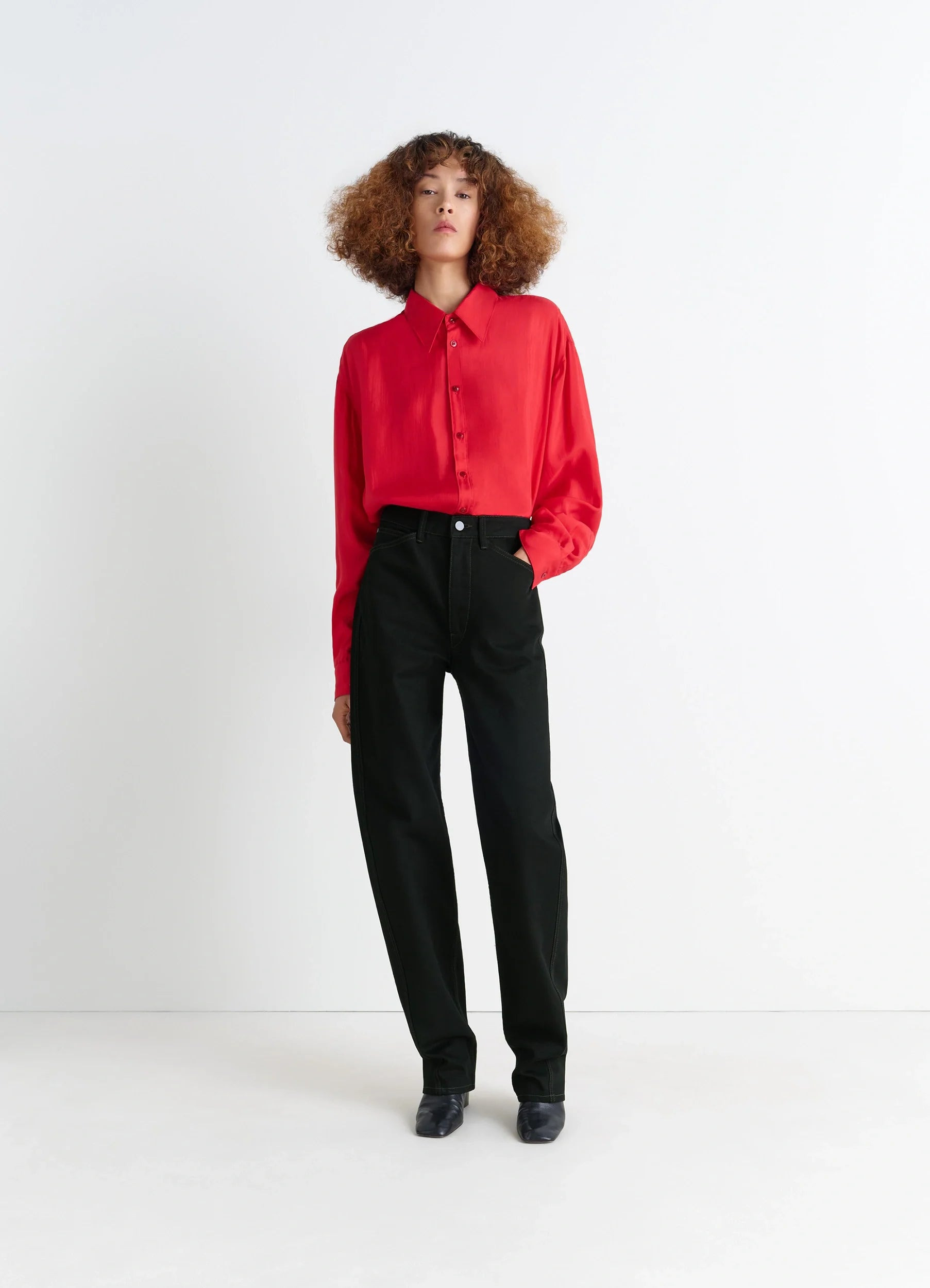 FIVE POCKETS TWISTED PANTS - 2