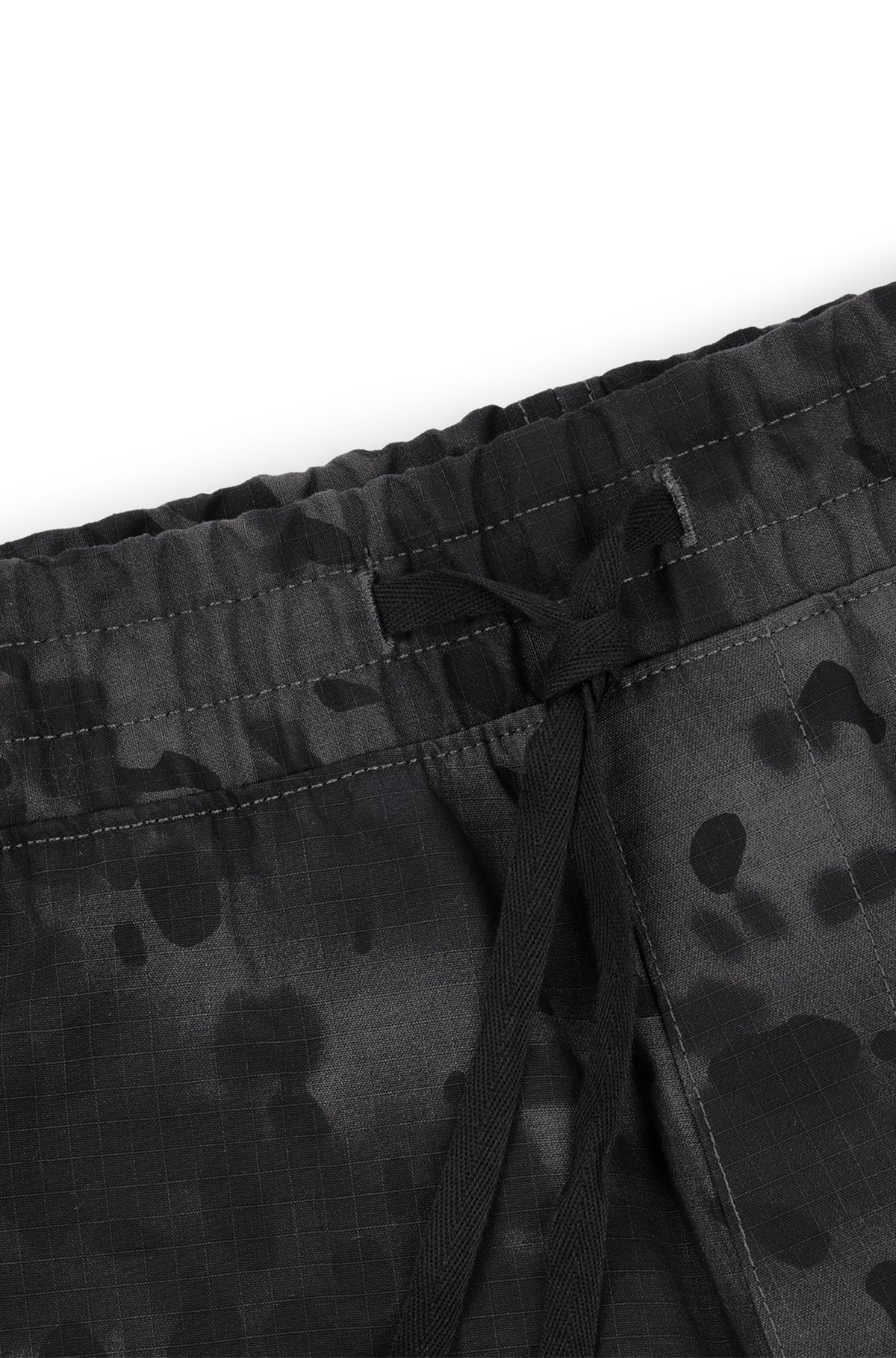 REGULAR-FIT CARGO TROUSERS IN DALMATIAN-PRINT COTTON - 6