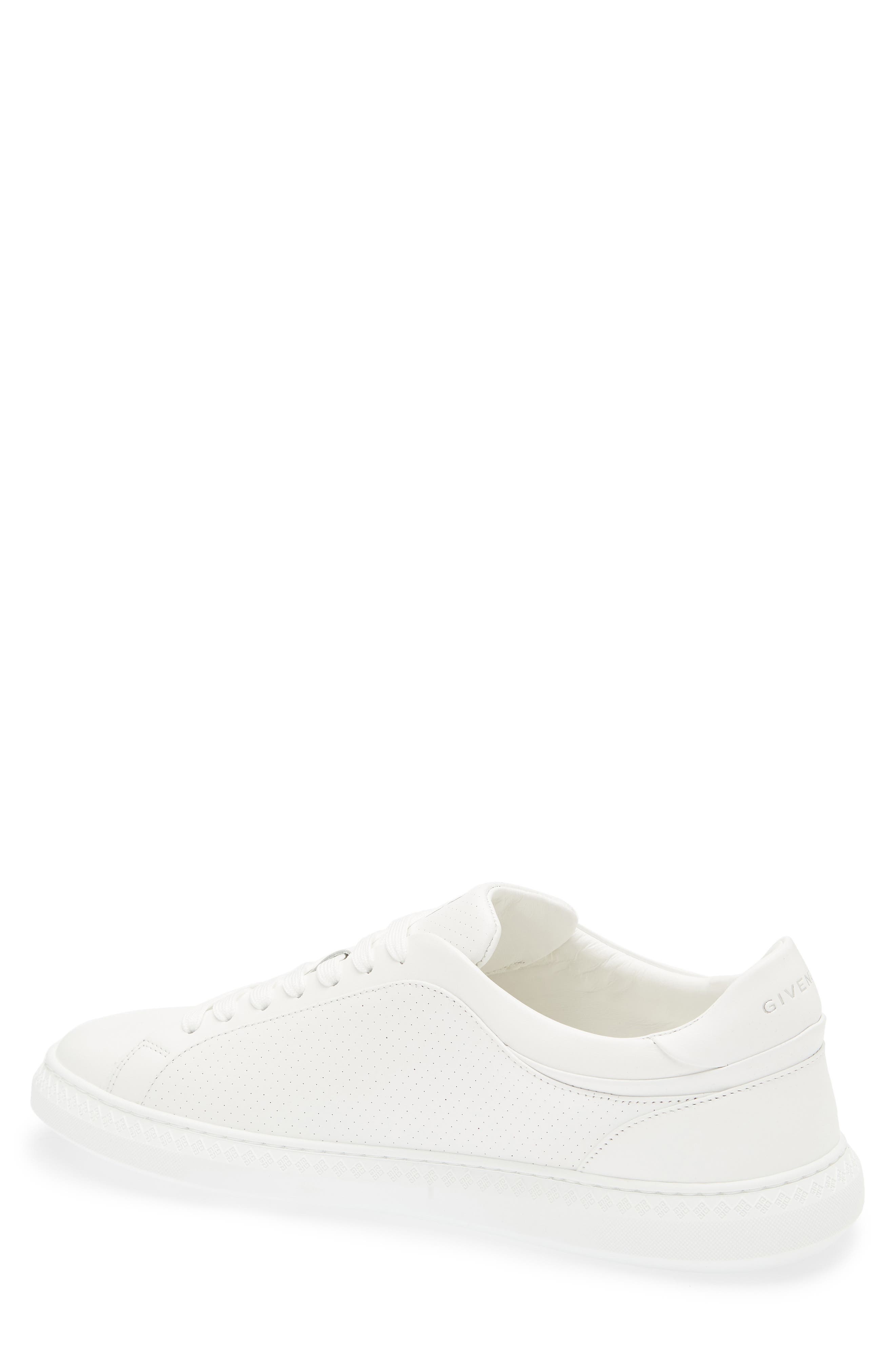 Givenchy G Set Perforated Low Top Sneaker in White at Nordstrom - 2