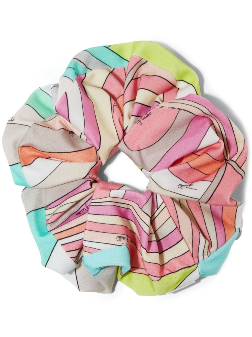 Iride-print scrunchie - 1