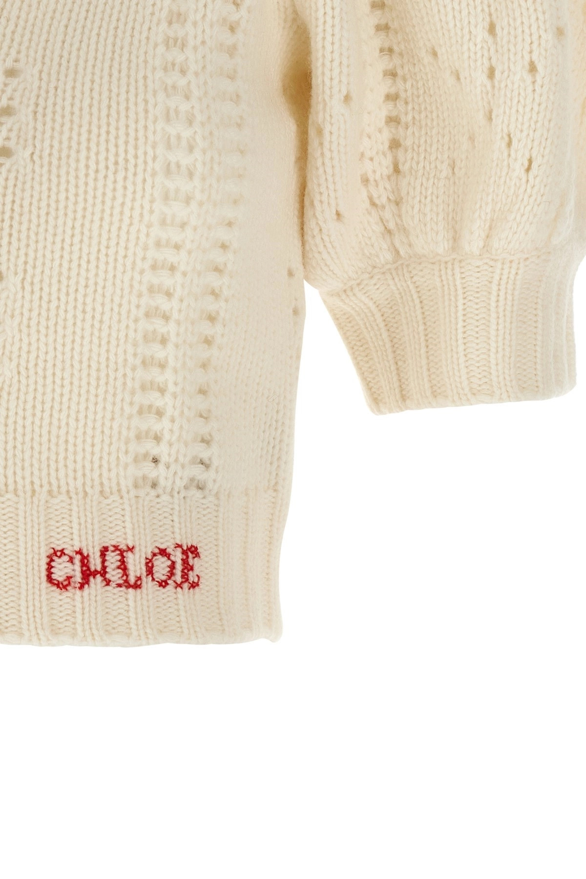 Jacquard logo cardigan - 5