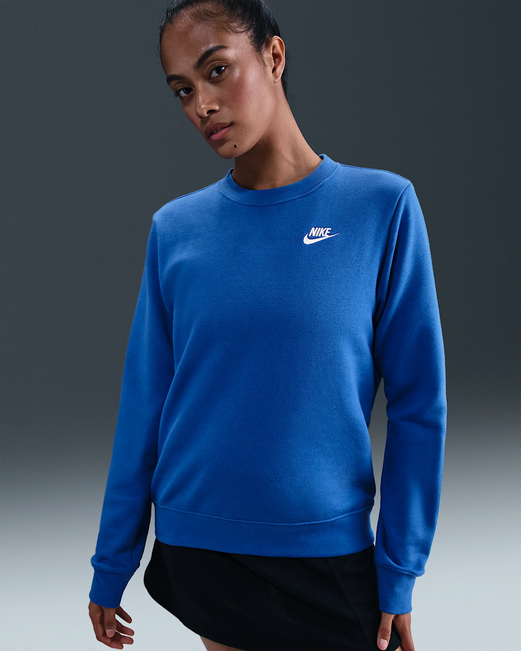 Nike Sportswear Club Fleece Women's Crew-Neck Sweatshirt - 1