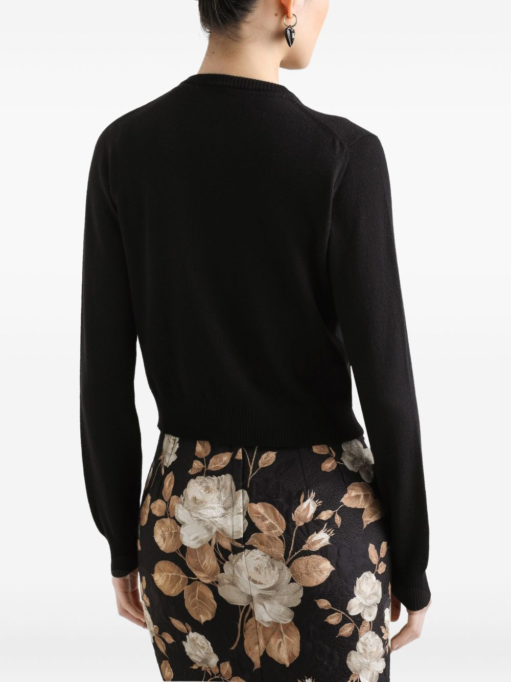 button-front cardigan - 4