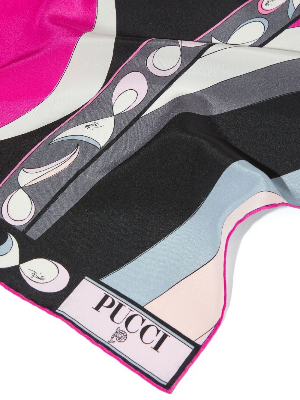Pesci-print scarf - 2