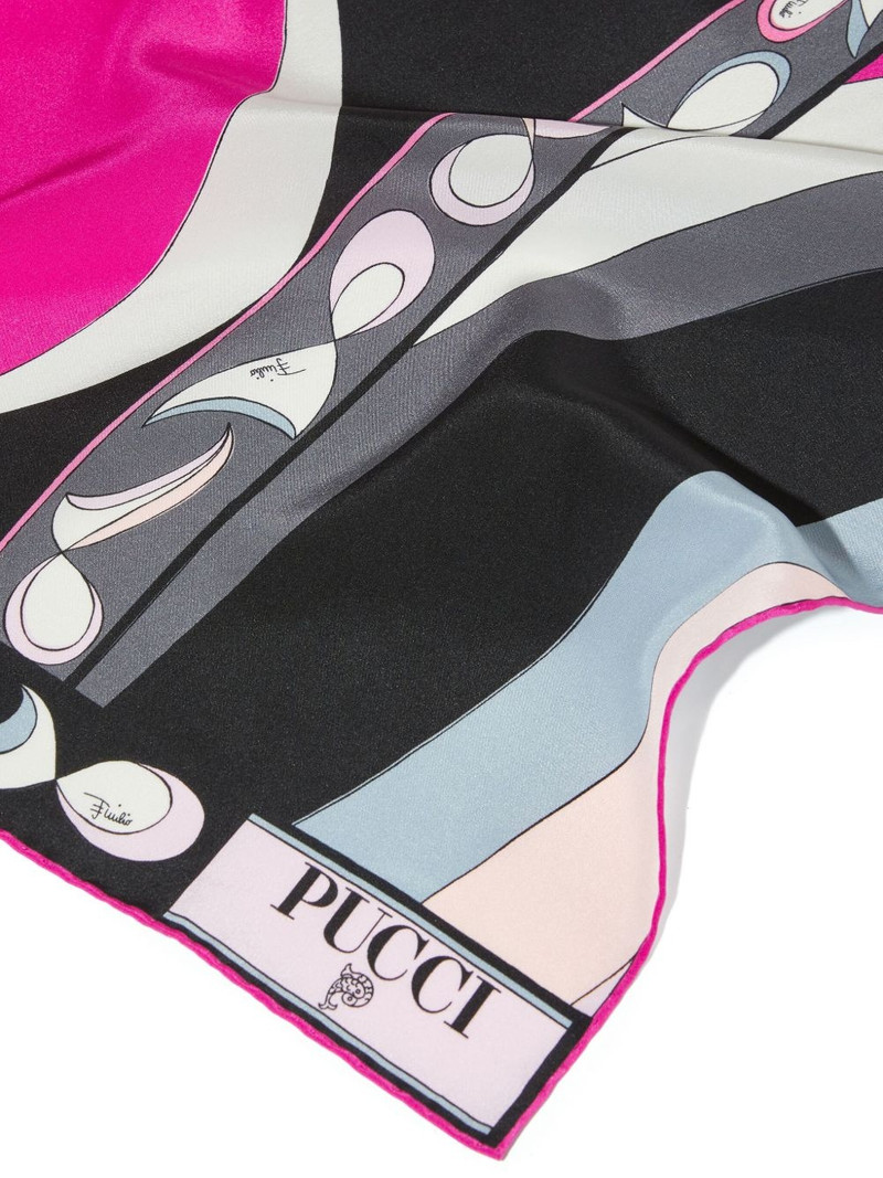 PUCCI Pesci-print scarf outlook