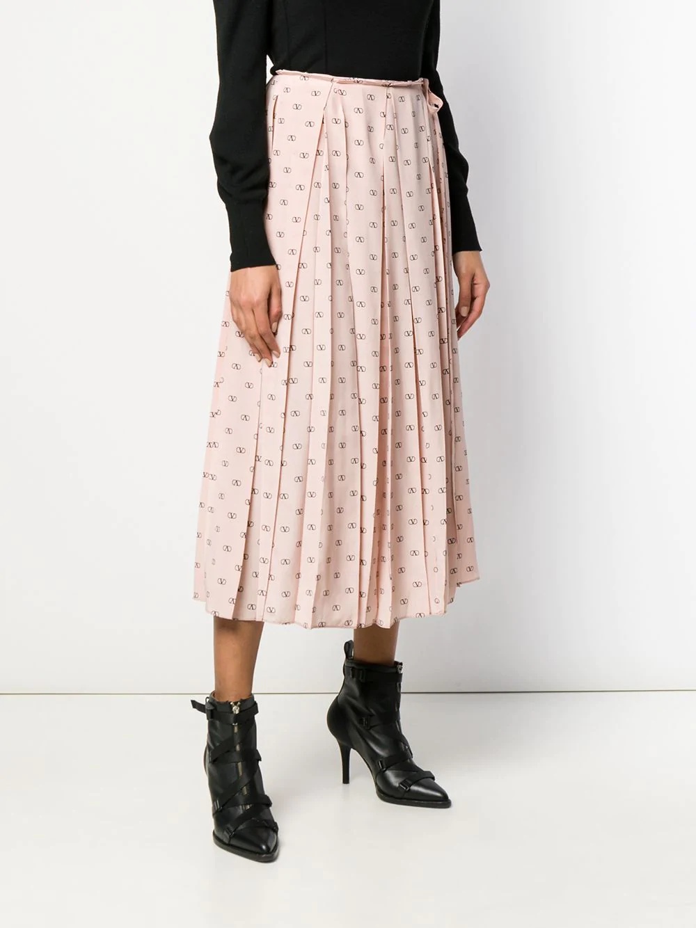 VLOGO pleated skirt - 3