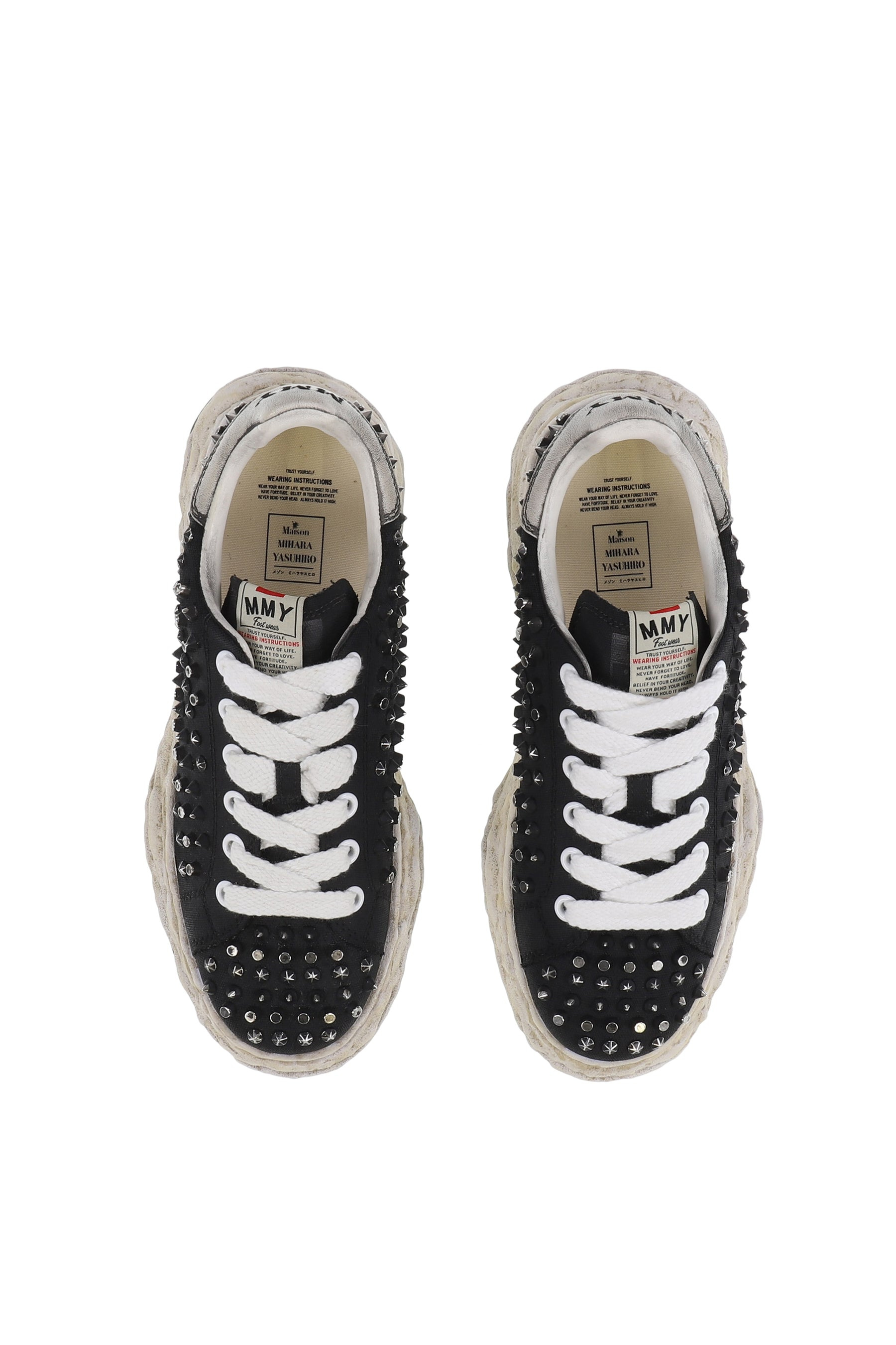 CHARLES STUDDED LOW / BLK - 3