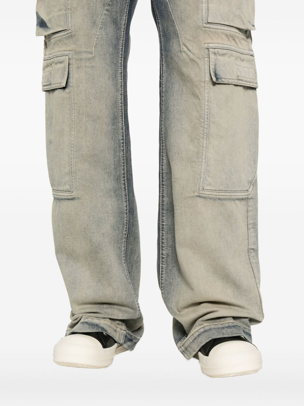 cargo pocket jeans - 5