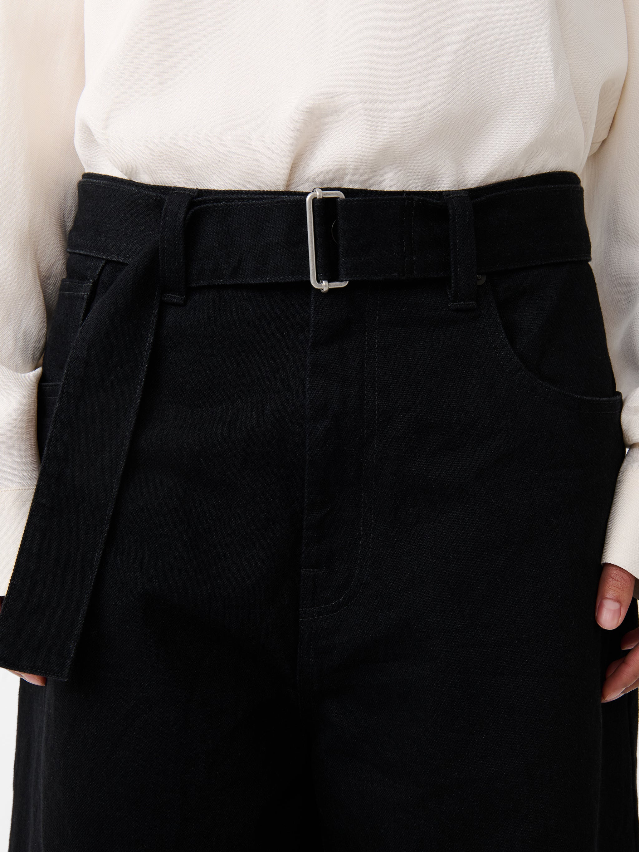 Cahun Crinkle Denim Pant - 6