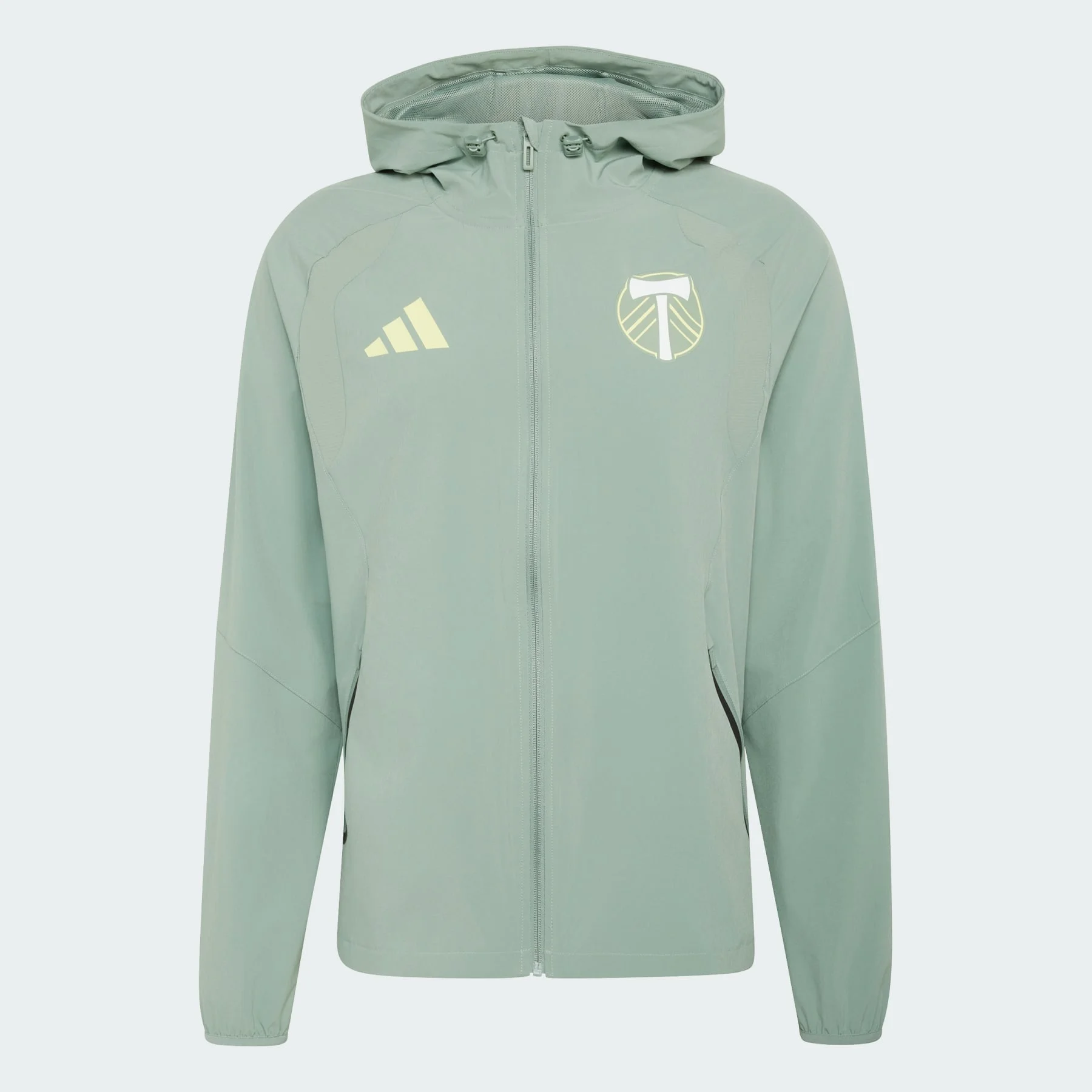 Portland Timbers Tiro Travel Full Zip Windbreaker - 1