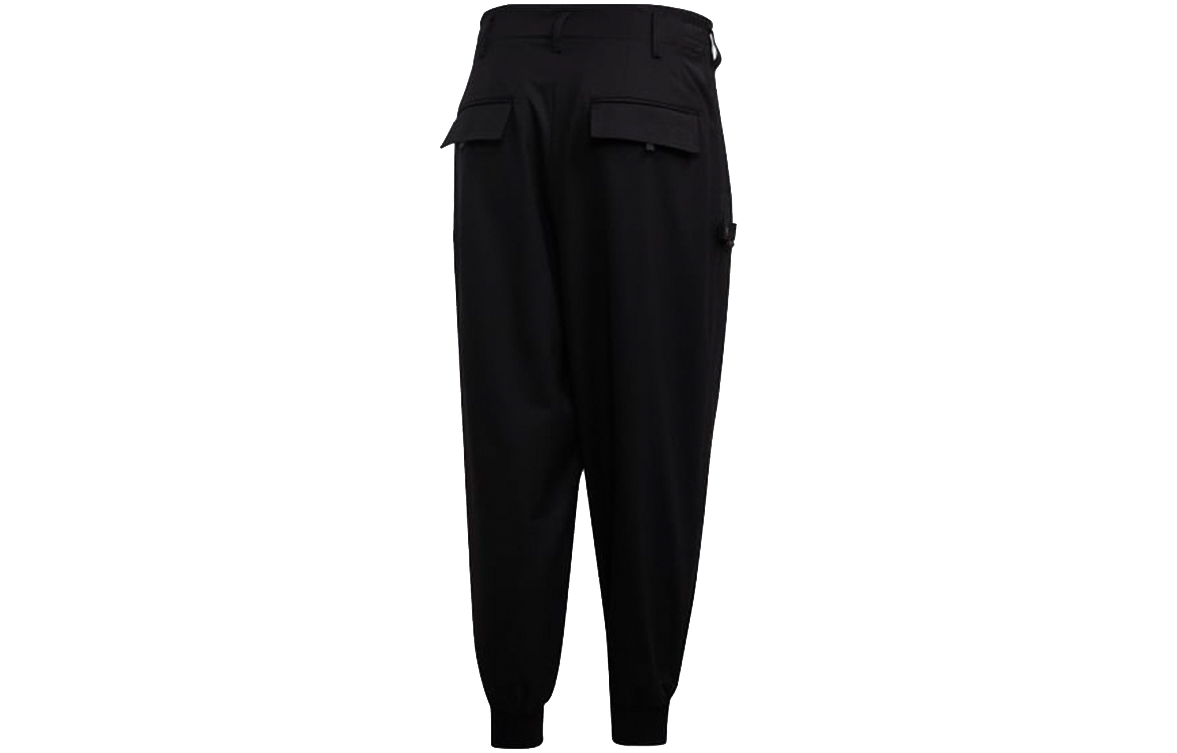 Y-3 adidas Y-3 Classic Refined Wool Cuff Pants 'Black