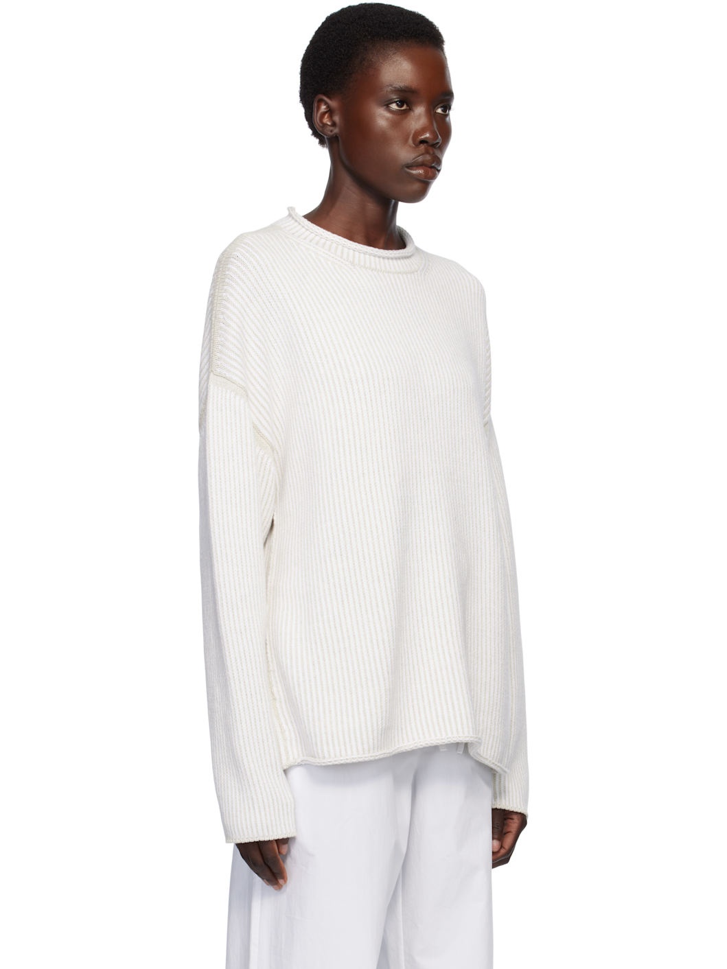 Gray Fade Rollneck Sweater - 2