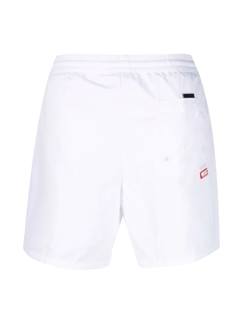 logo-patch swim shorts - 2