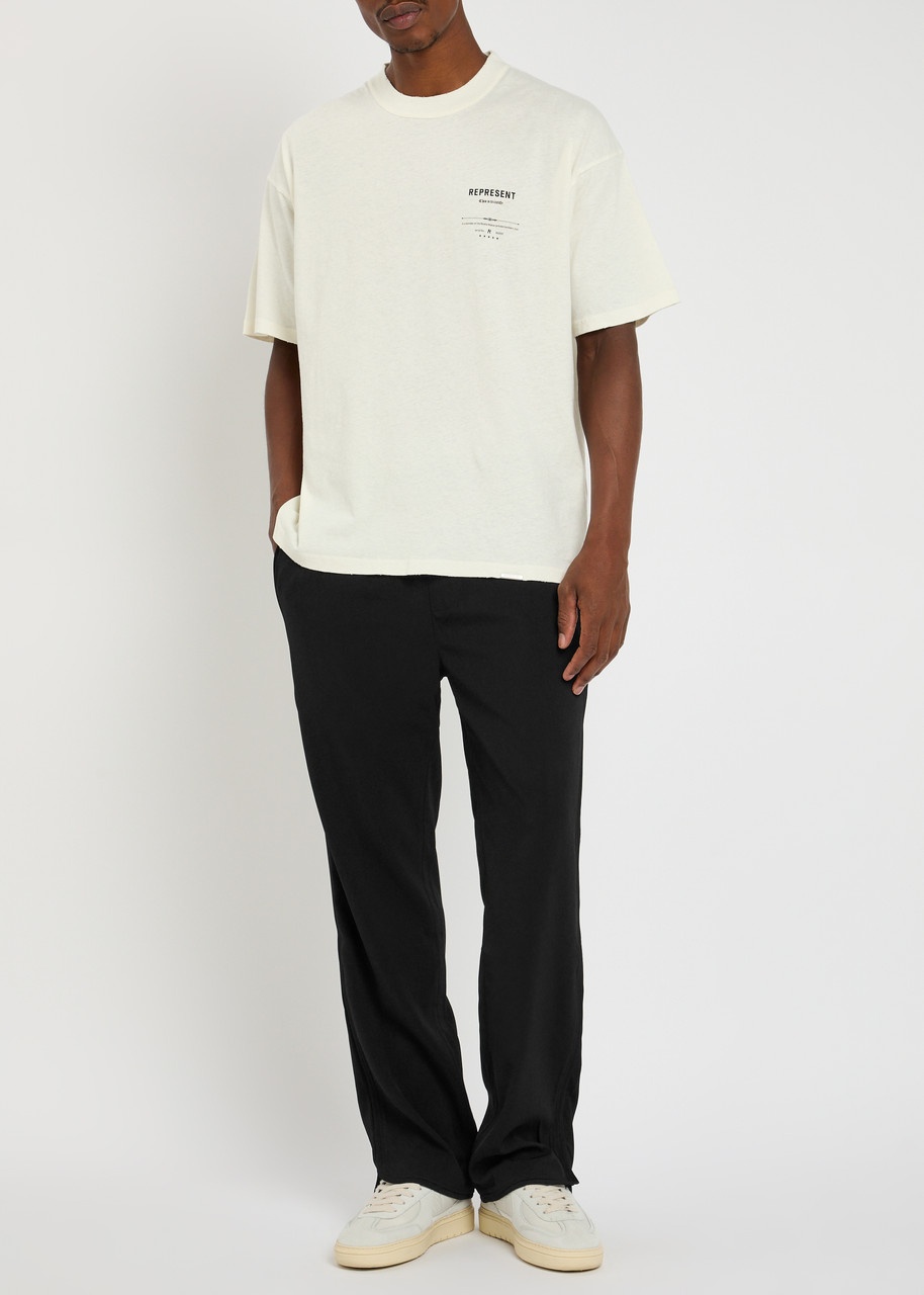 Represent Piped Stretch-jersey Track Pants - 4