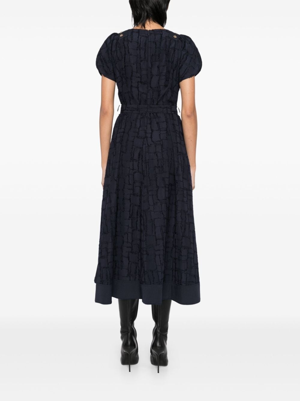 check pattern dress - 4