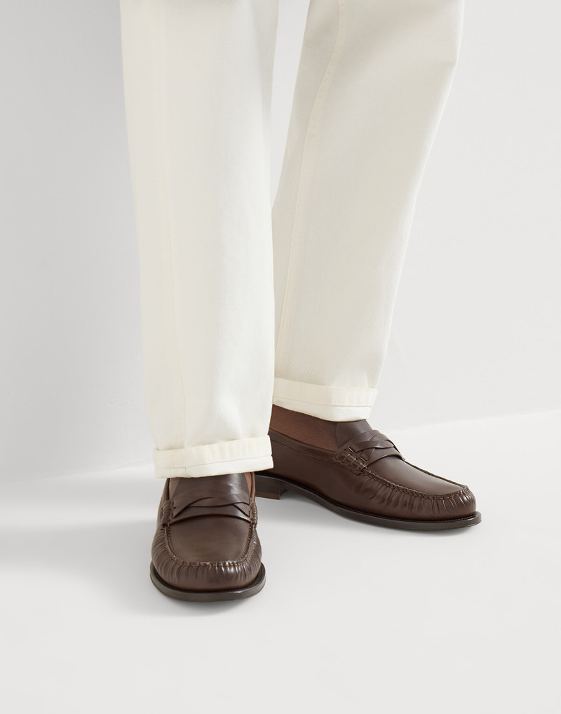 Calfskin loafers 5