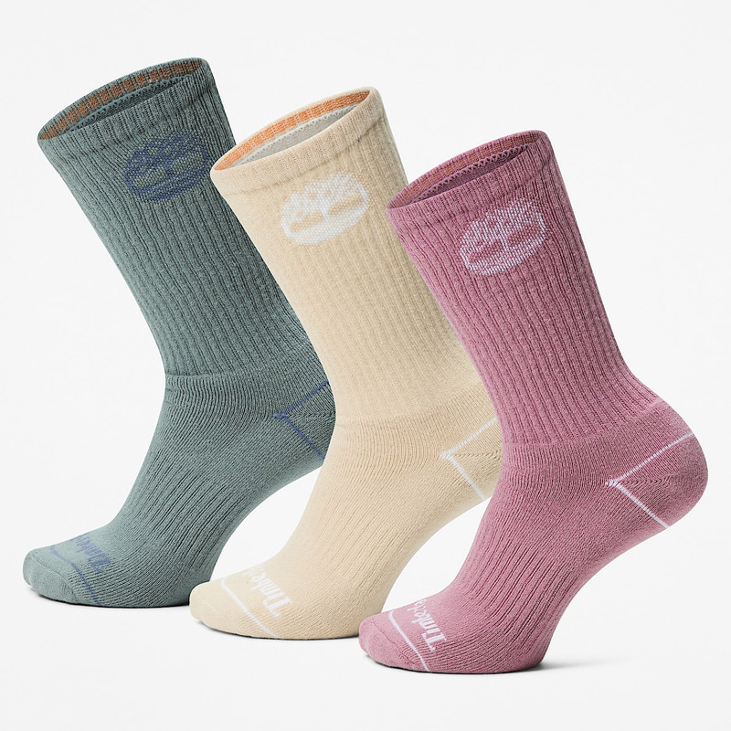 Women's Bowden 3-Pack Full Cushion Crew Sock 1