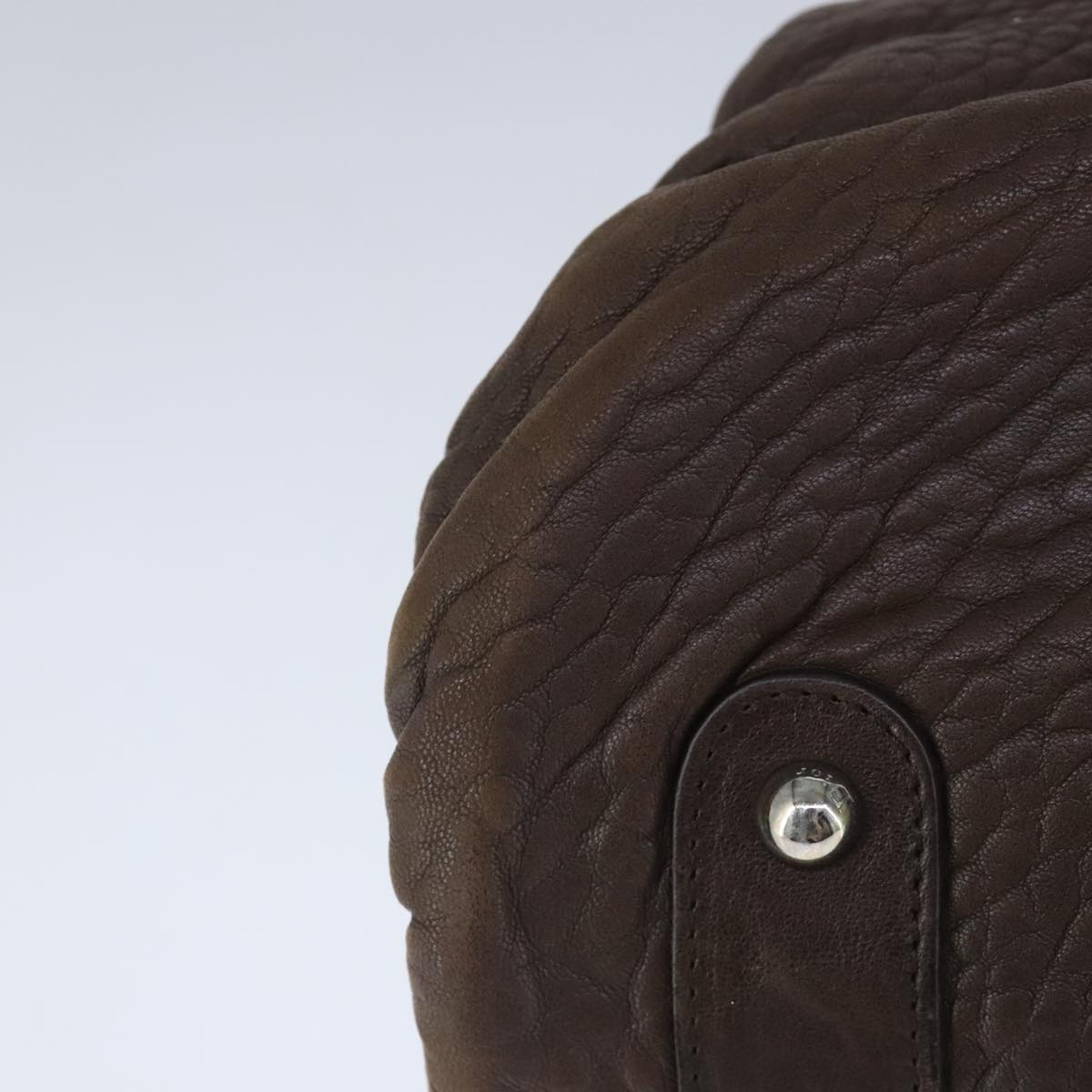 DIOR Hand Bag Leather Brown - 15