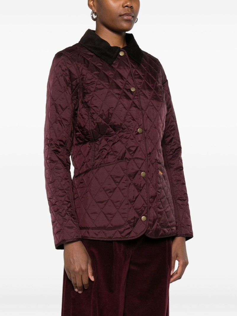 quilted corduroy-collar jacket 3