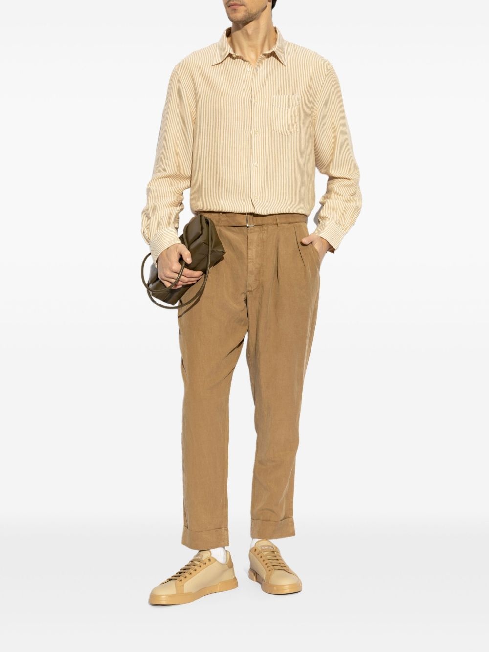 belted trousers - 2