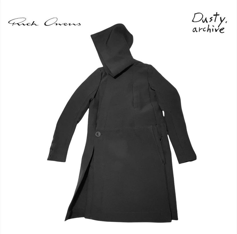 Rick owens fall 2016 sphinx double breasted hooded coat 38 - 3