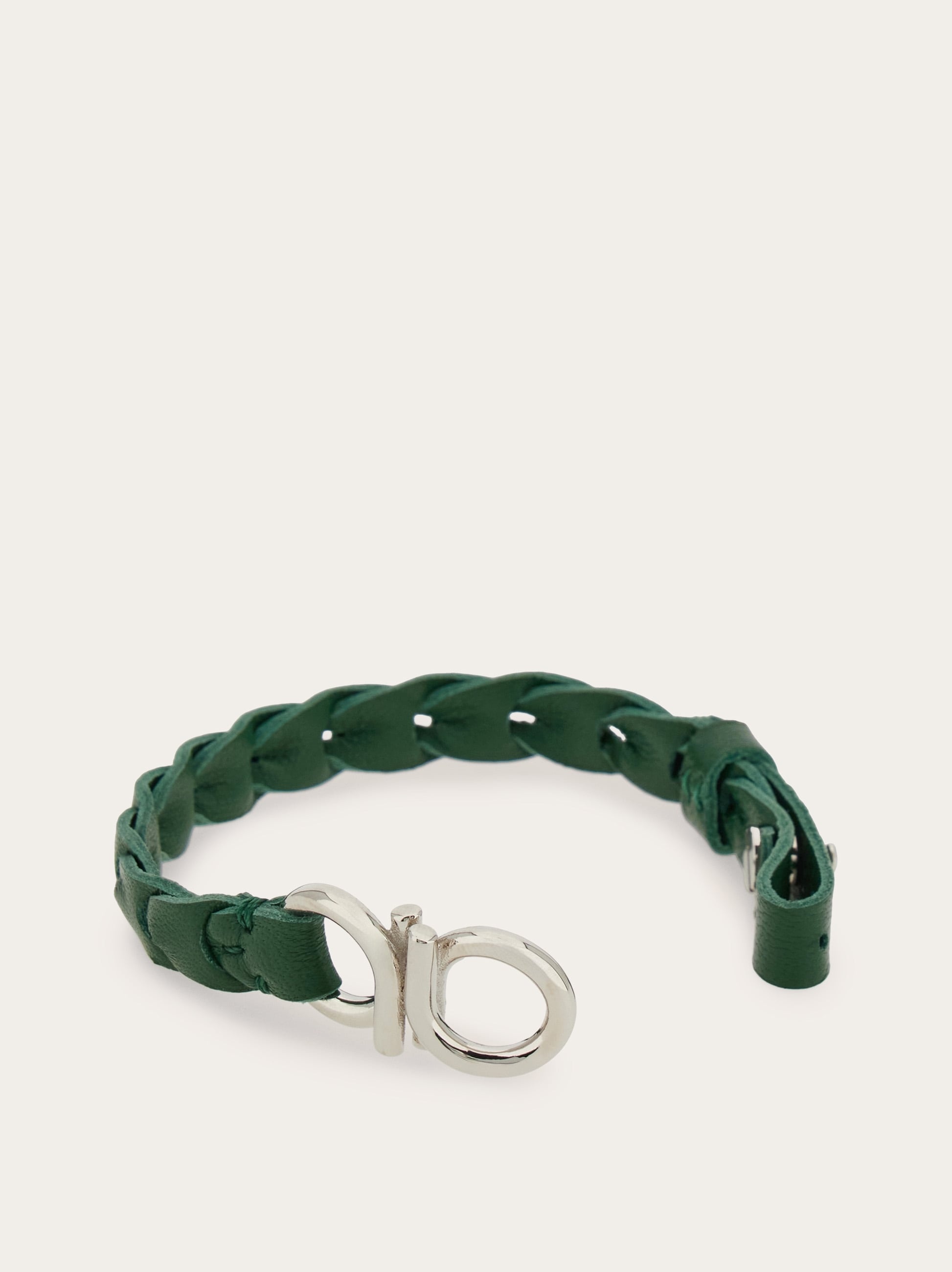 Braided Gancini bracelet - 4