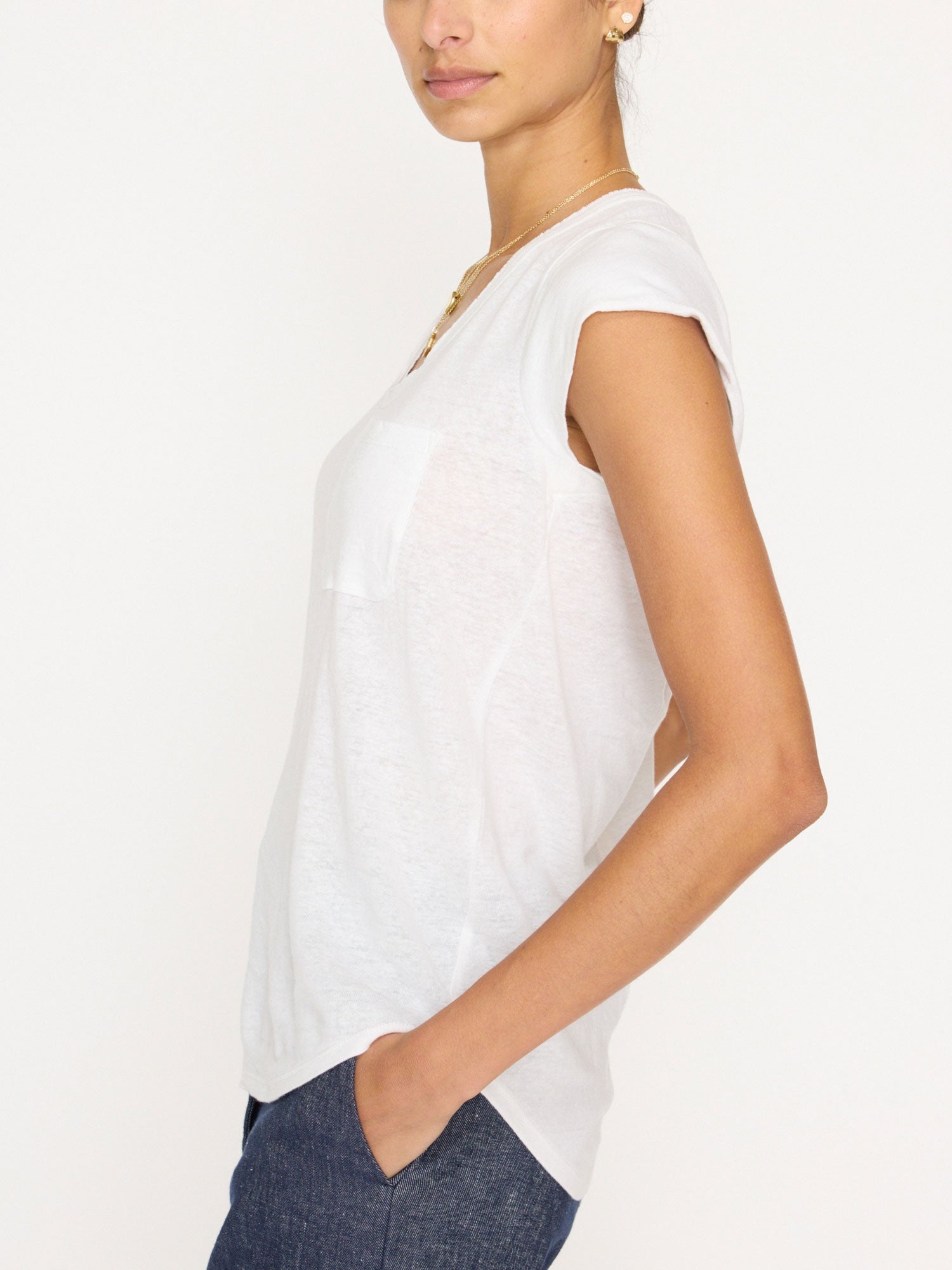 The Lane Scoop Tee - 3