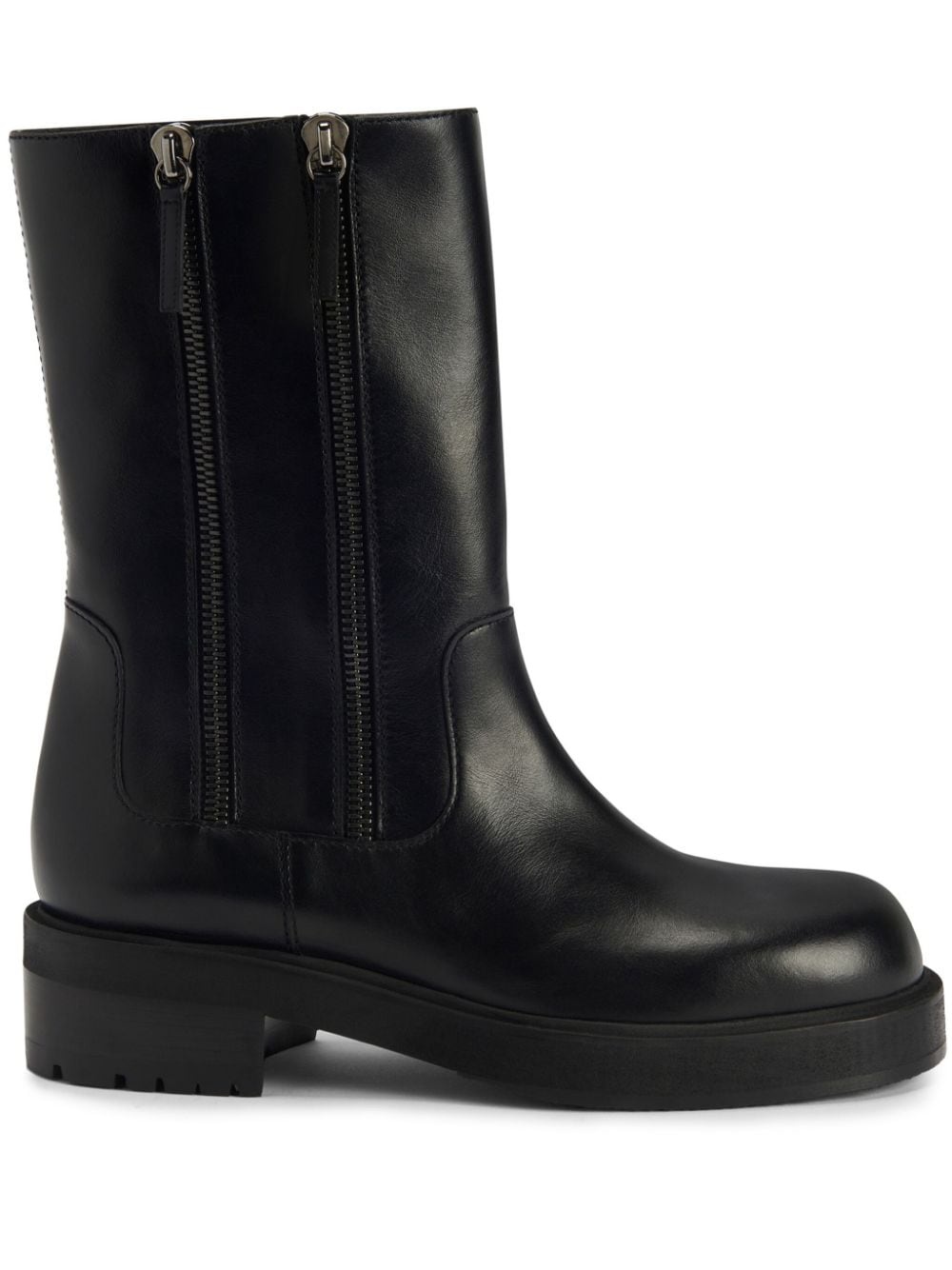 Faustus leather mid-calf boots - 1