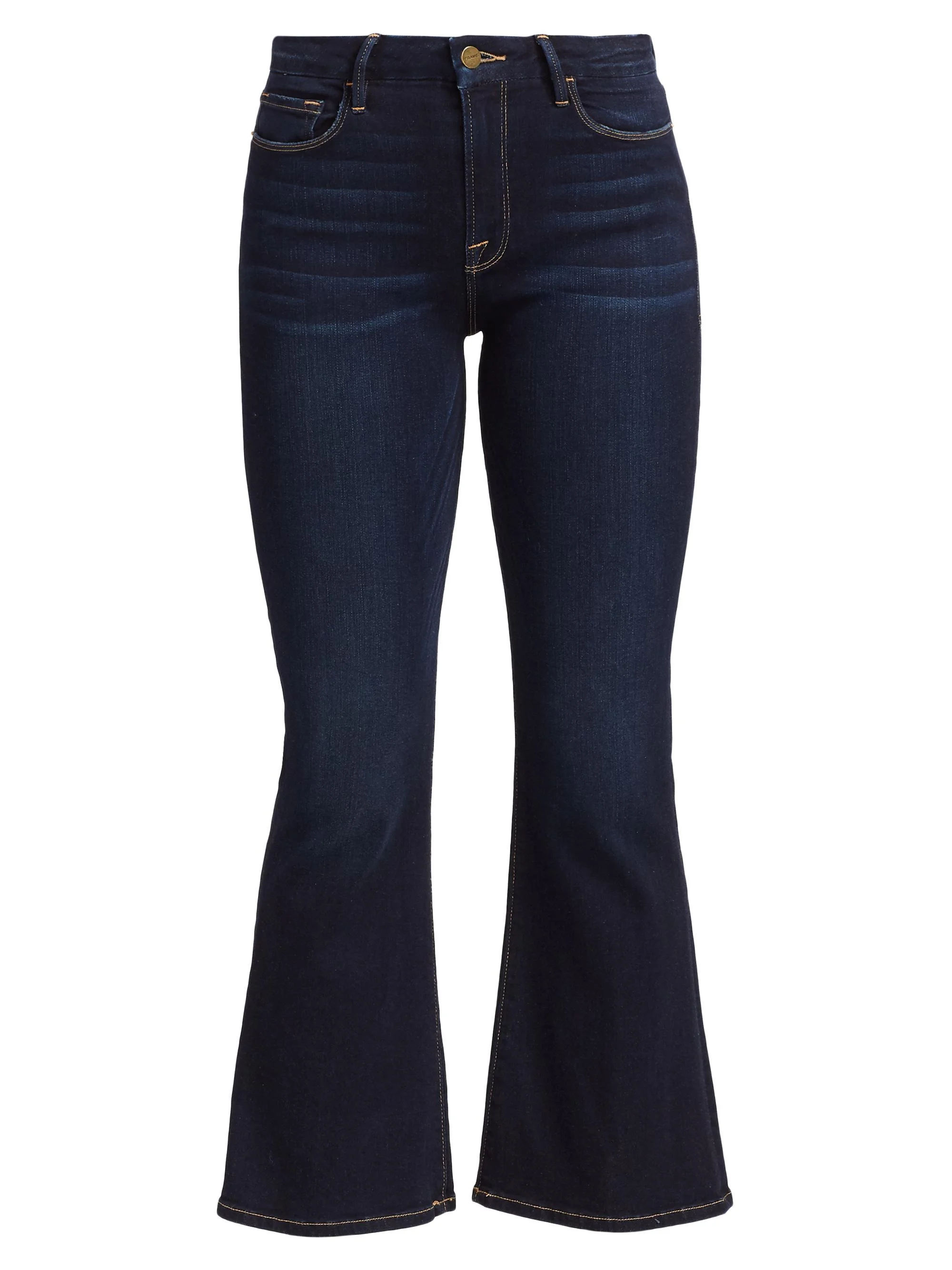 Women's Le Crop Mid-Rise Stretch Boot-Cut Jeans - Cabana - 1
