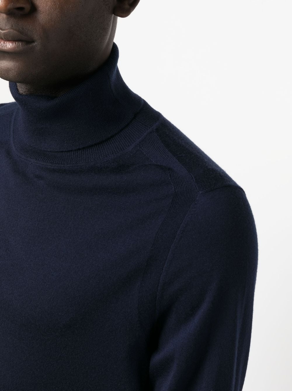 high-neck merino-wool jumper - 5