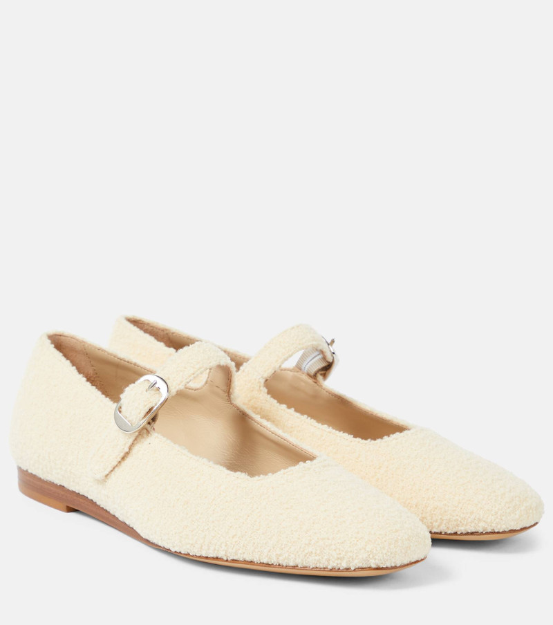 Canvas Mary Jane flats - 1
