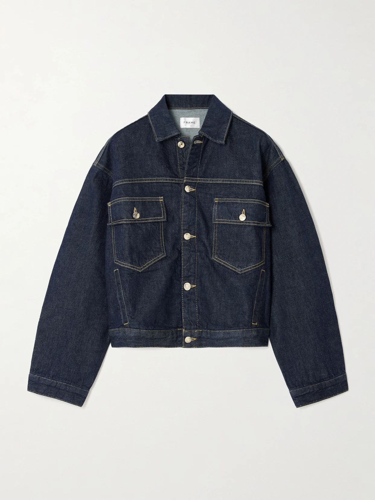 The Boxy Classic Denim Jacket - 1