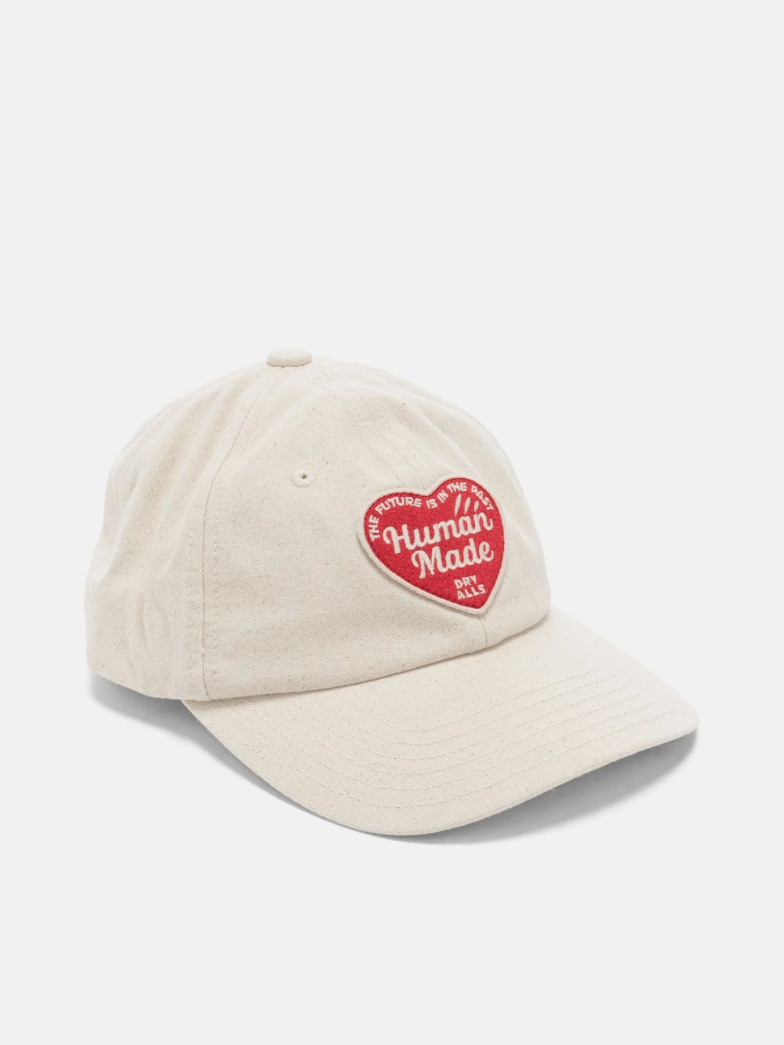 6Panel Twill Cap White - 1