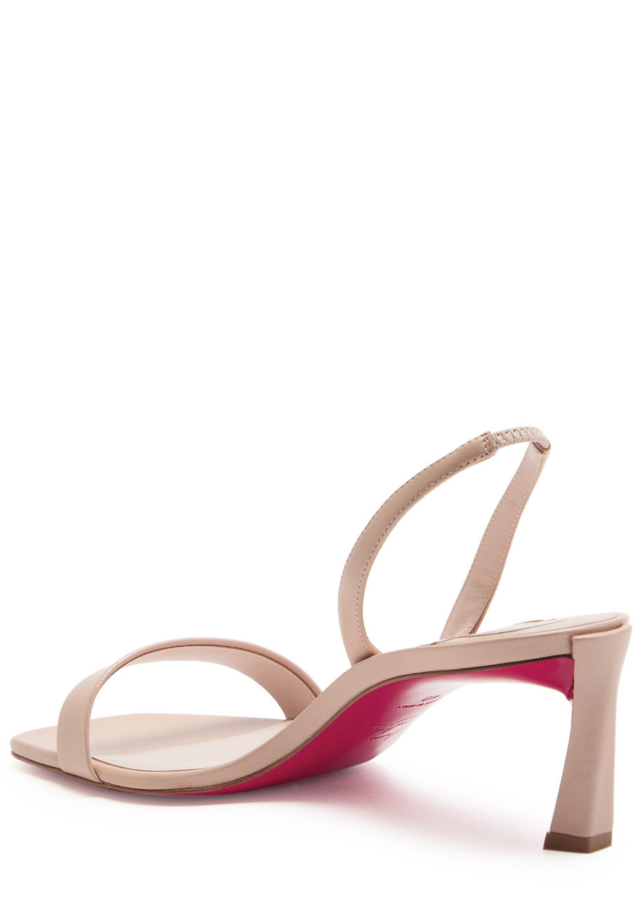 Christian Louboutin Condora 55 Leather Slingback Sandals - 2