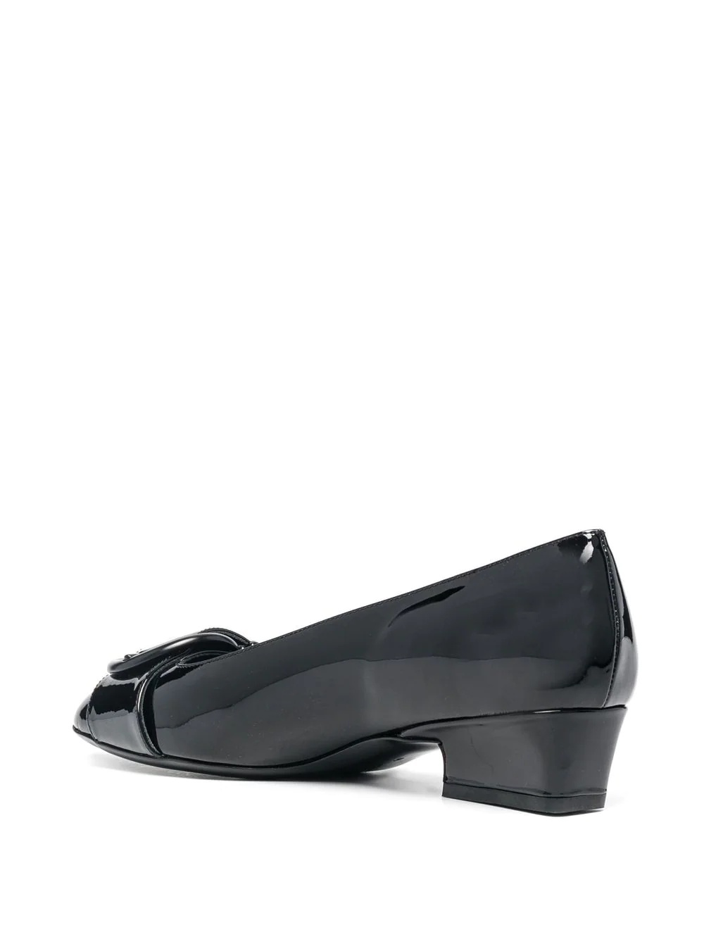 buckle detail ballerina shoes - 3