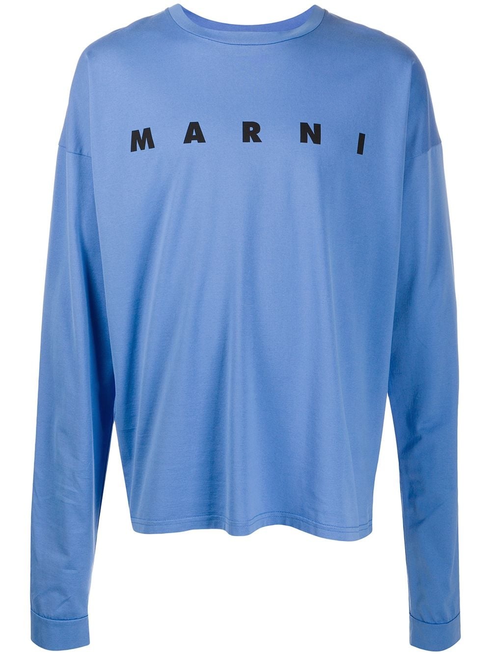 logo print long sleeve T-shirt - 1