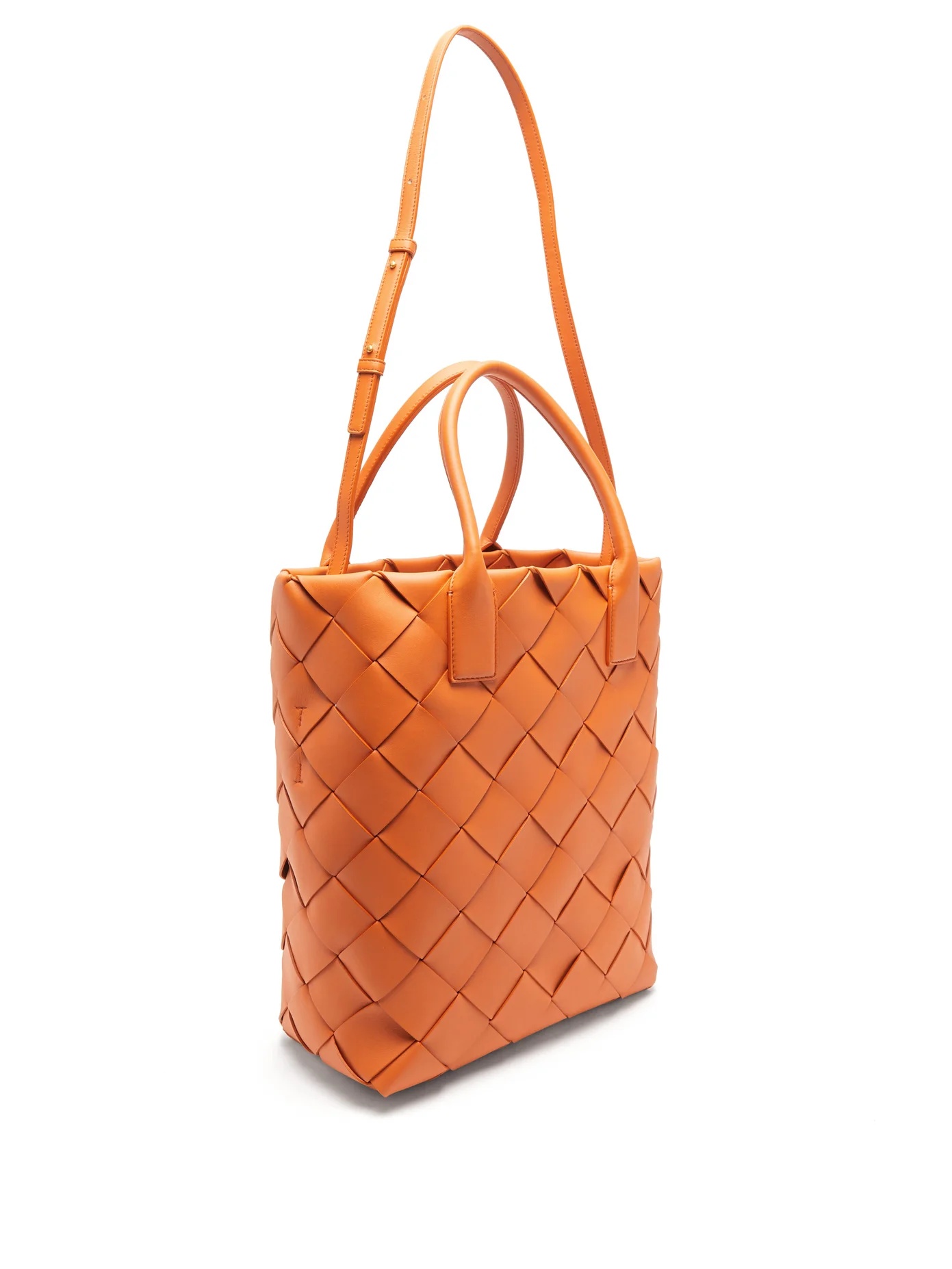 Maxi Cabat Intrecciato leather tote bag - 4